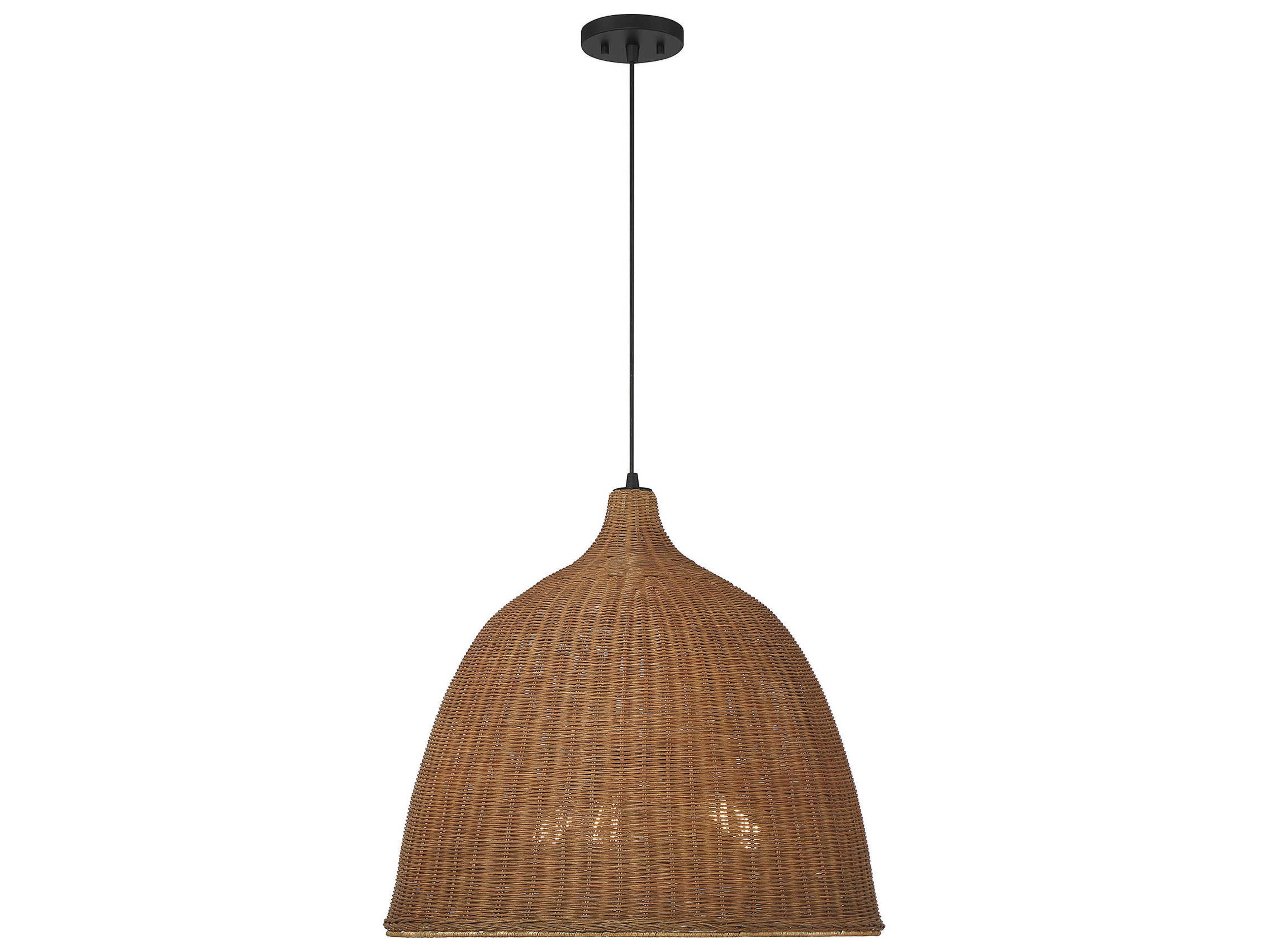 Savoy House Macra 3-Light Cafe Brown Dome Pendant