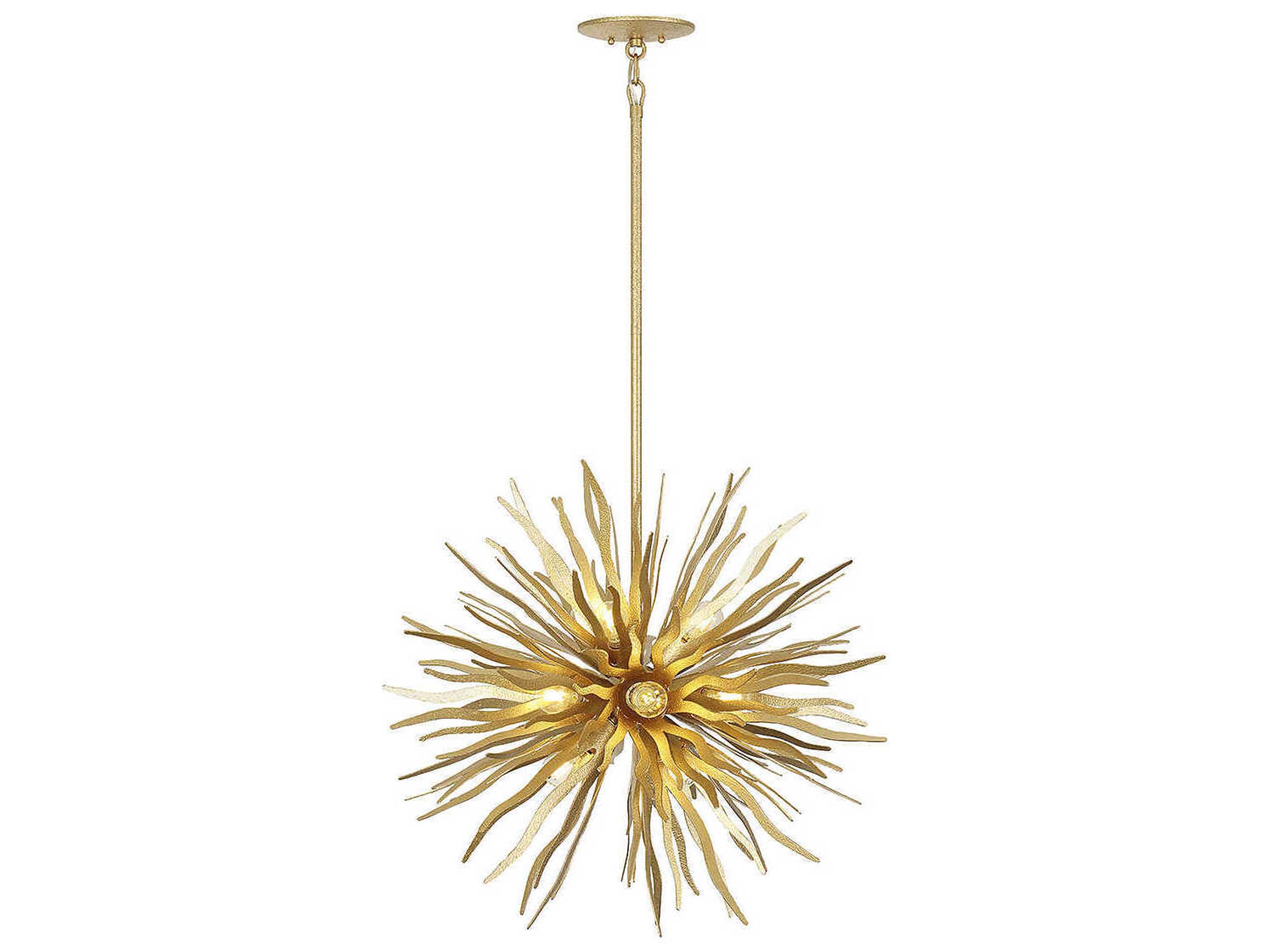 Savoy House Killiam 12-Light Cavalier Gold Sputnik Pendant