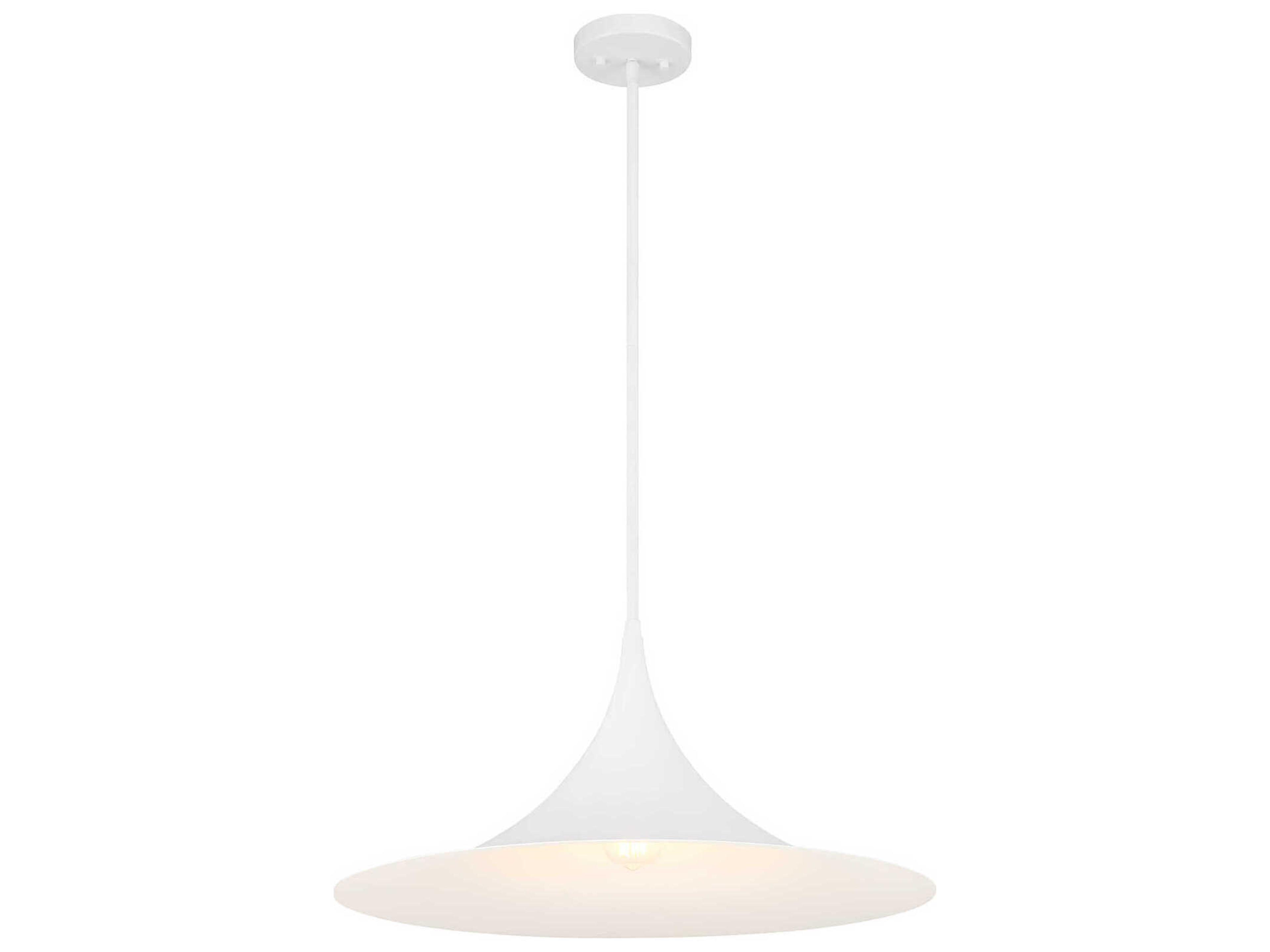 Savoy House Bowdin 1-Light Bisque White Pendant