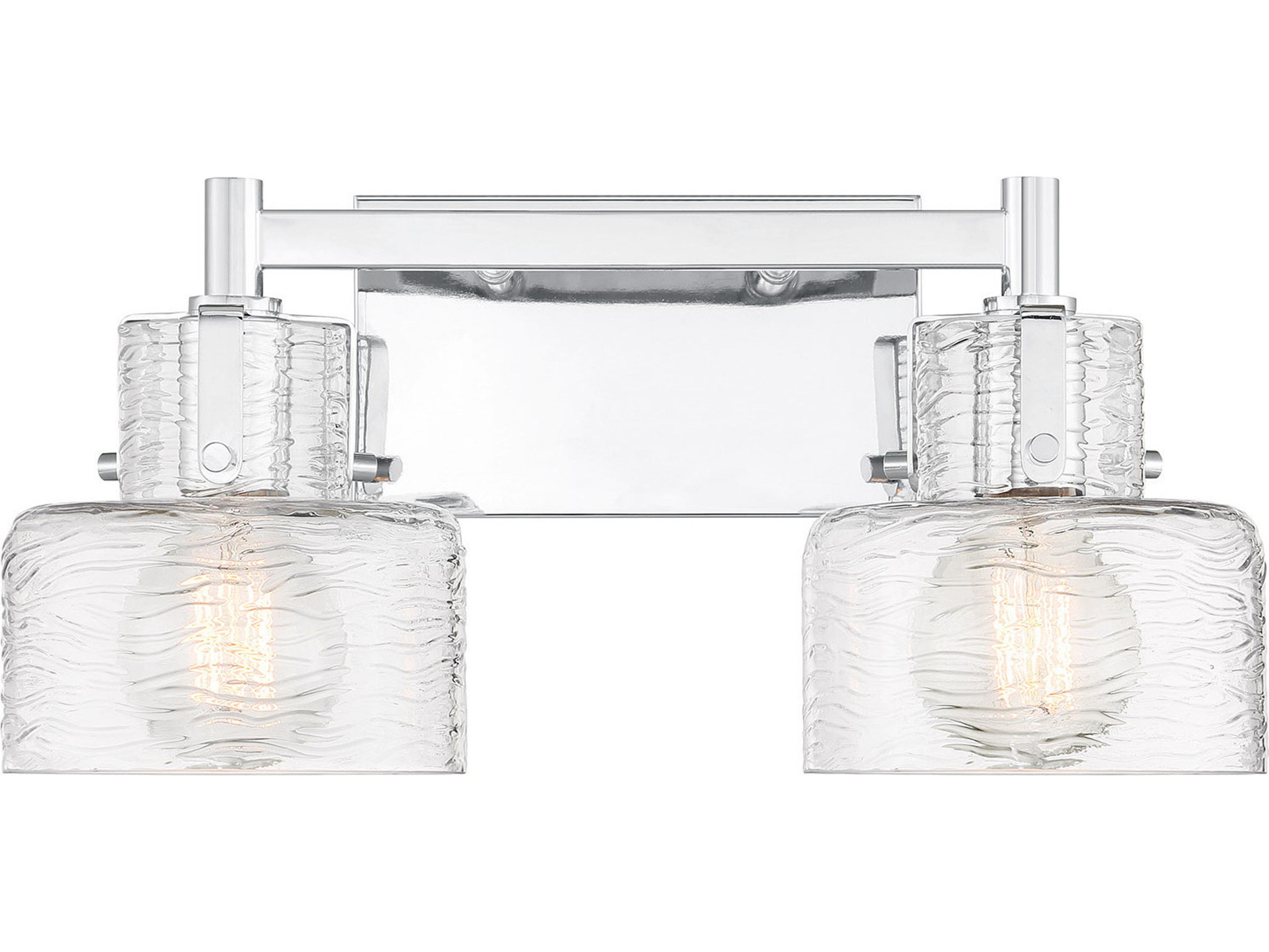 Savoy House Dover 2-Light Chrome Vanity Light