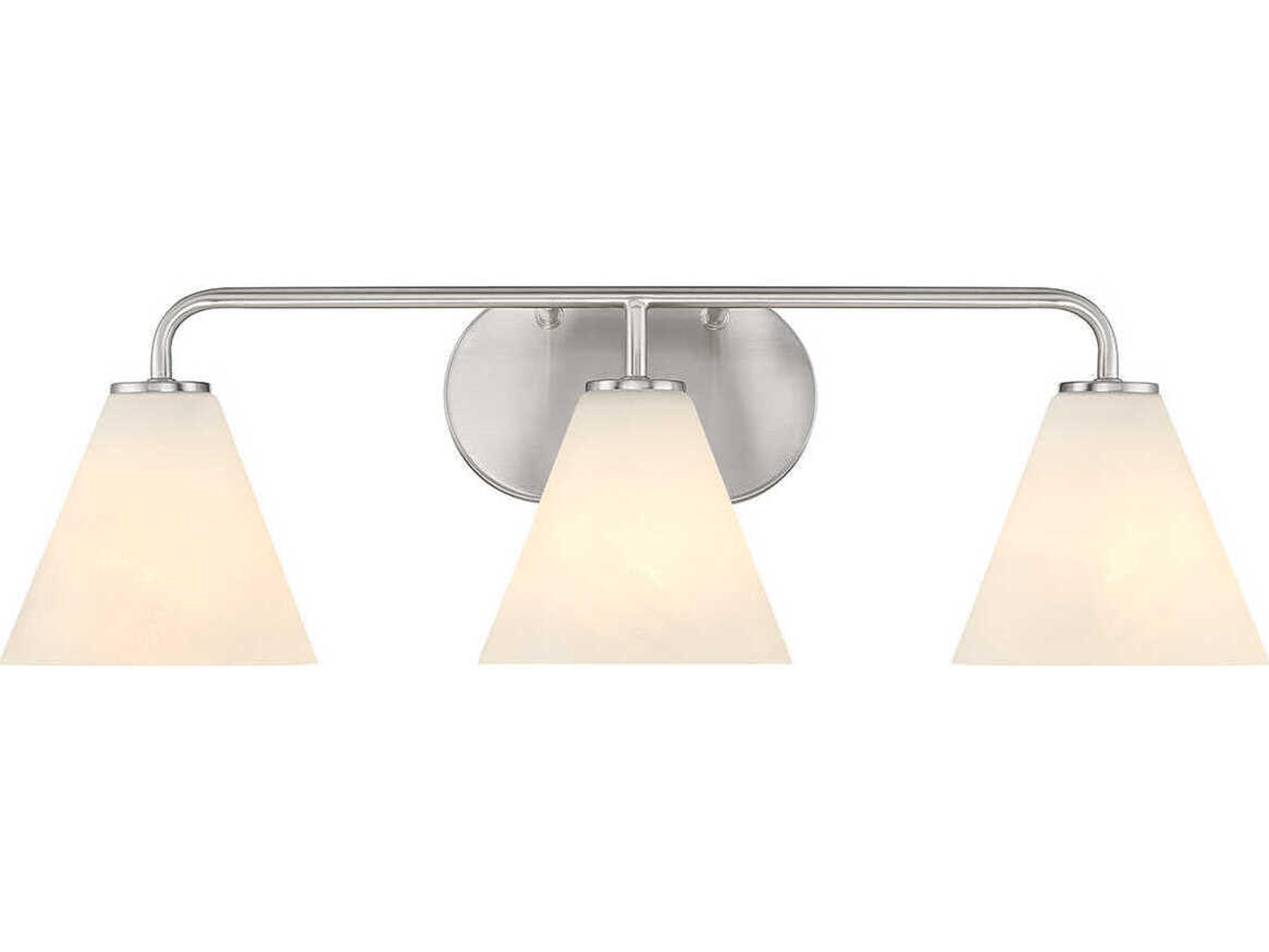 Savoy House Blair 3-Light Satin Nickel Vanity Light