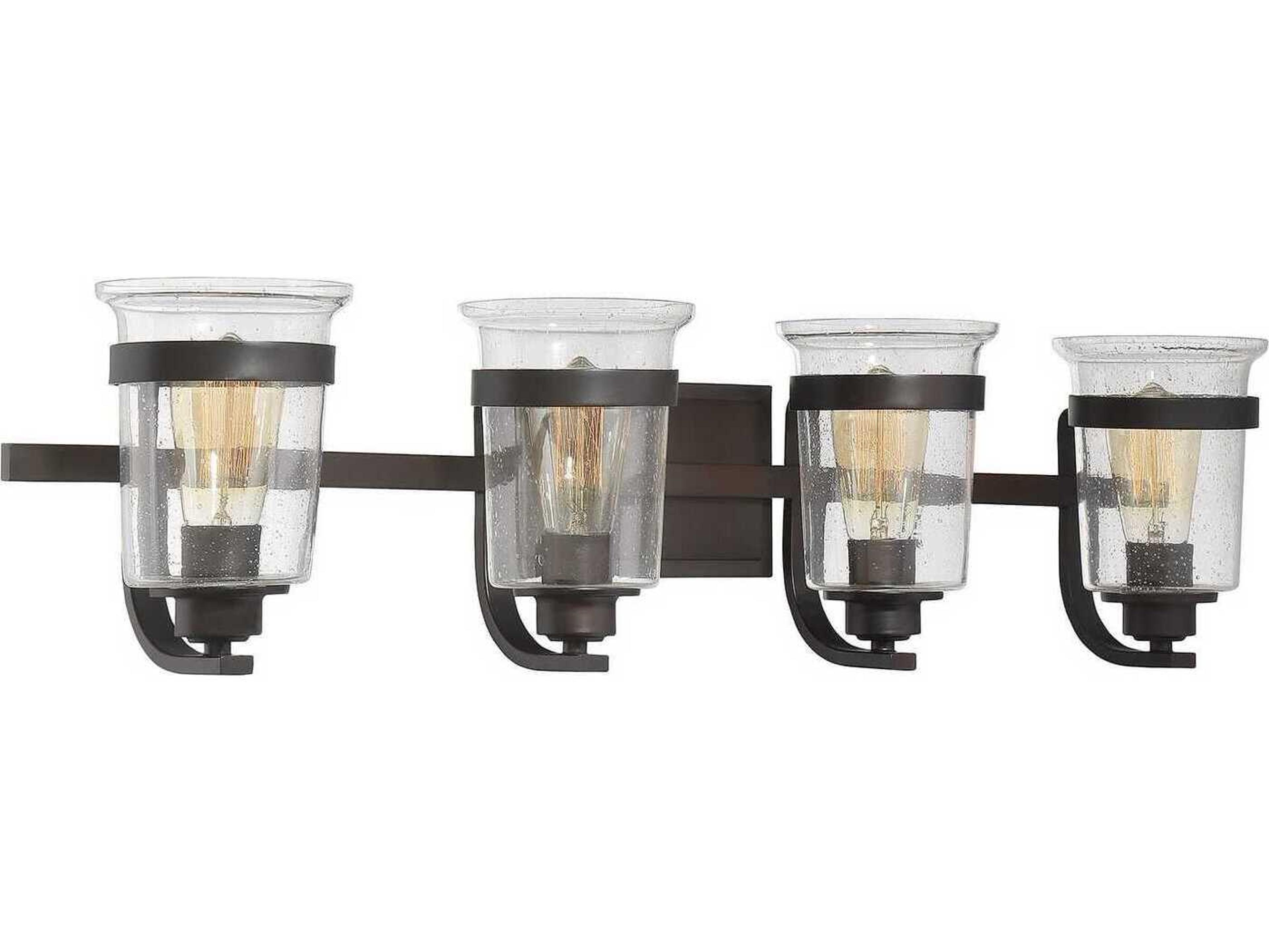 Savoy House Goodwin 4-Light English Bronze Vanity Light