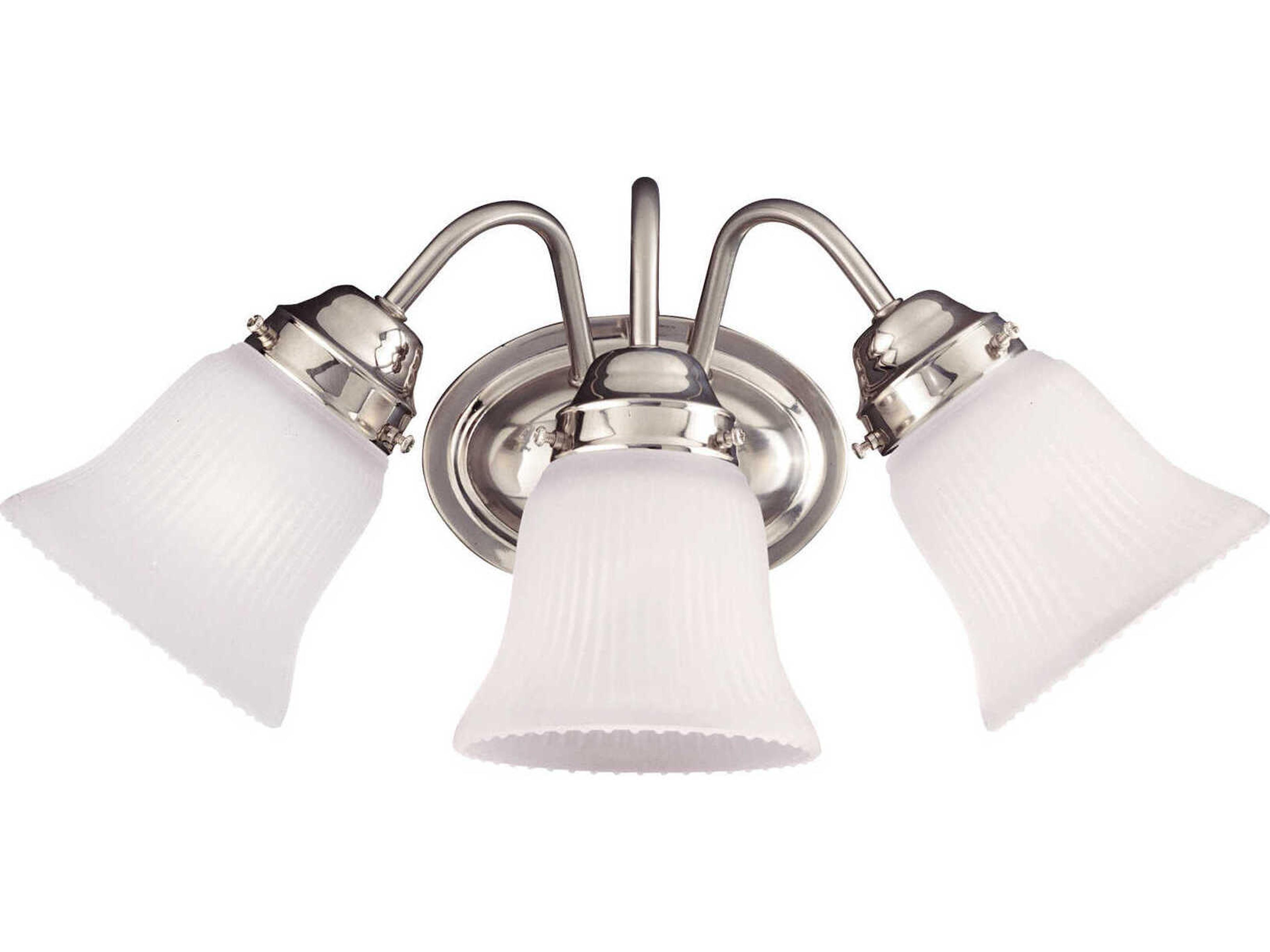Savoy House Brighton 3-Light Satin Nickel Vanity Light