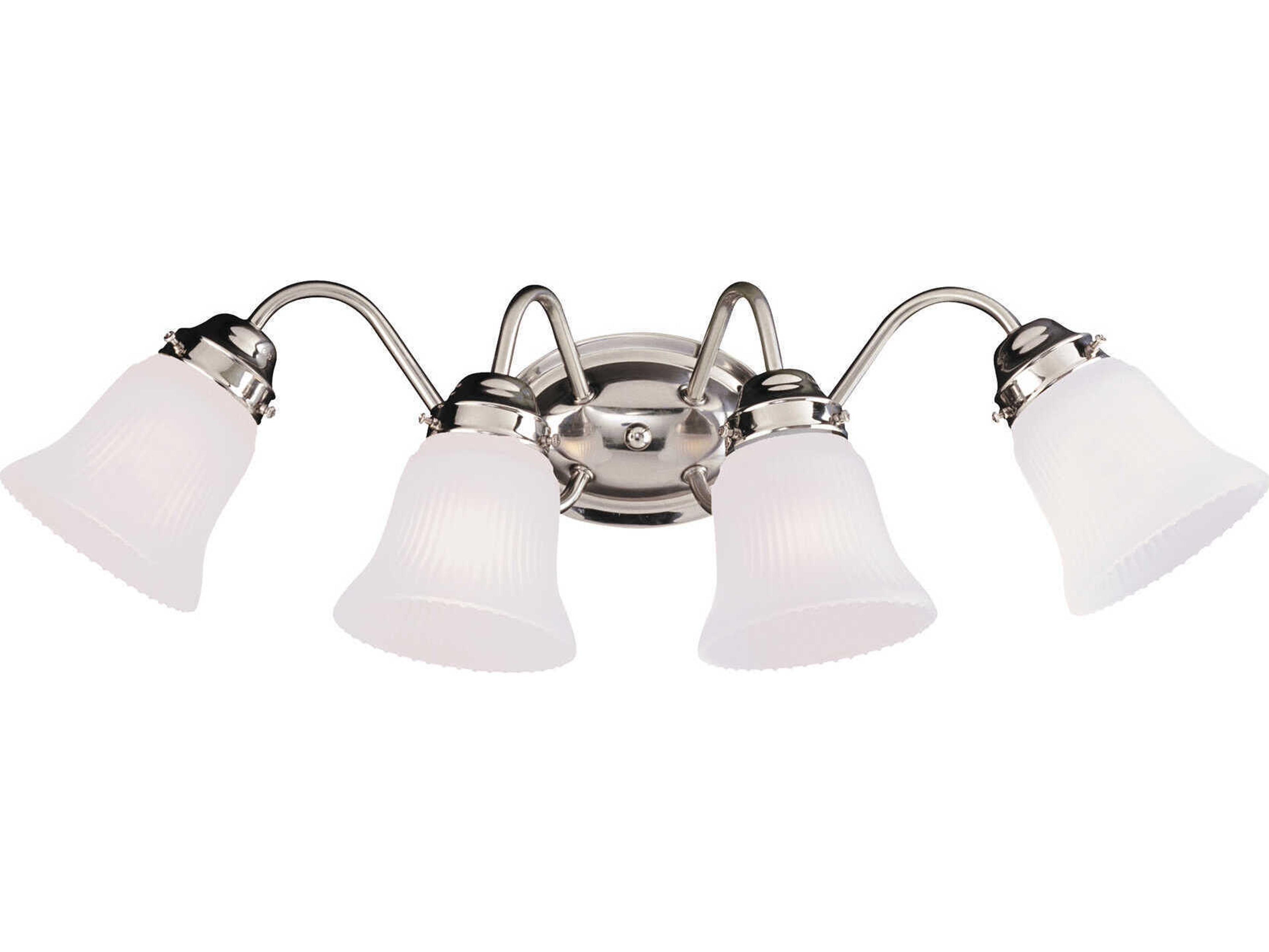 Savoy House Brighton 4-Light Satin Nickel Vanity Light