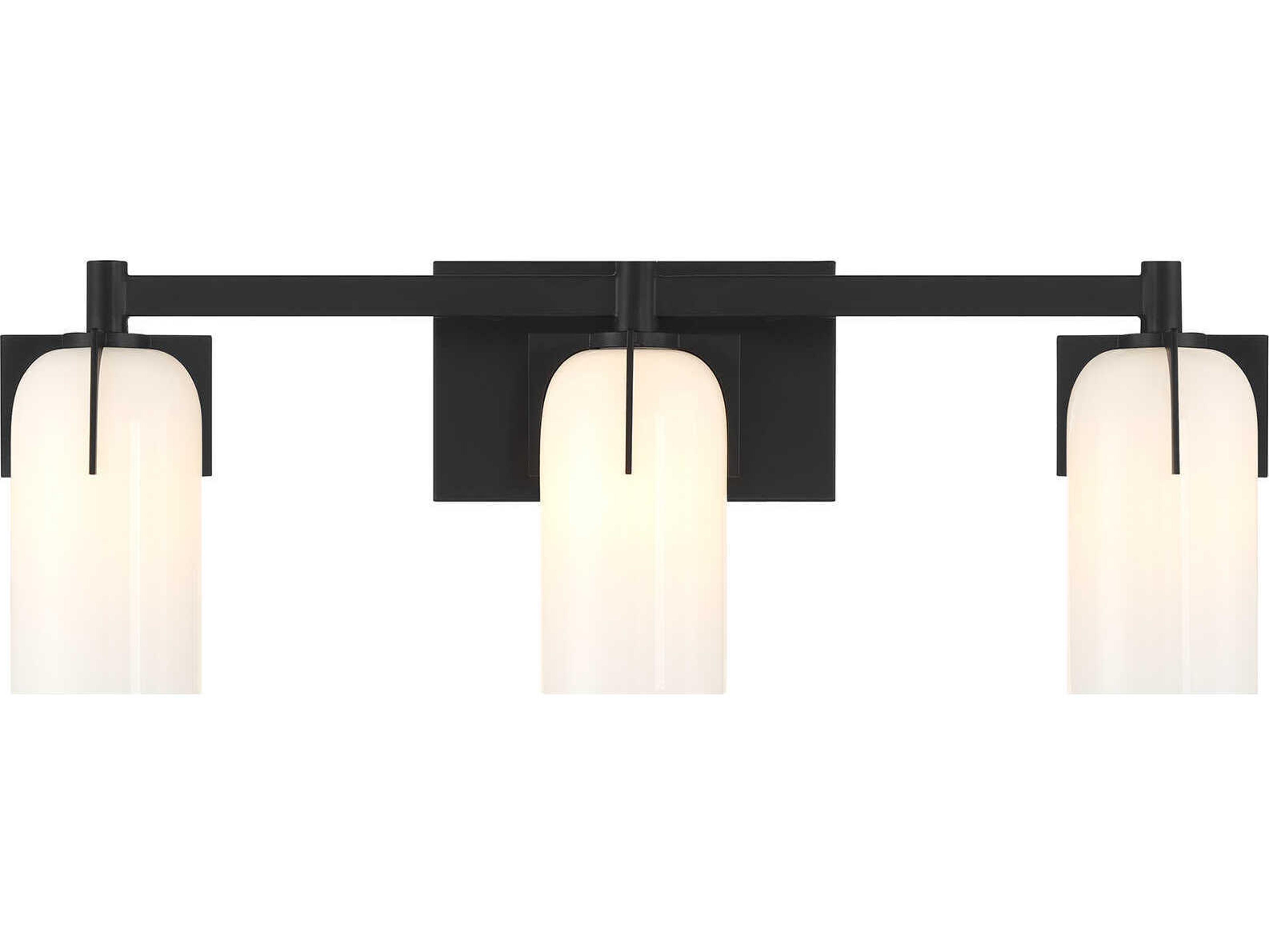 Savoy House Caldwell 3-Light Matte Black Vanity Light