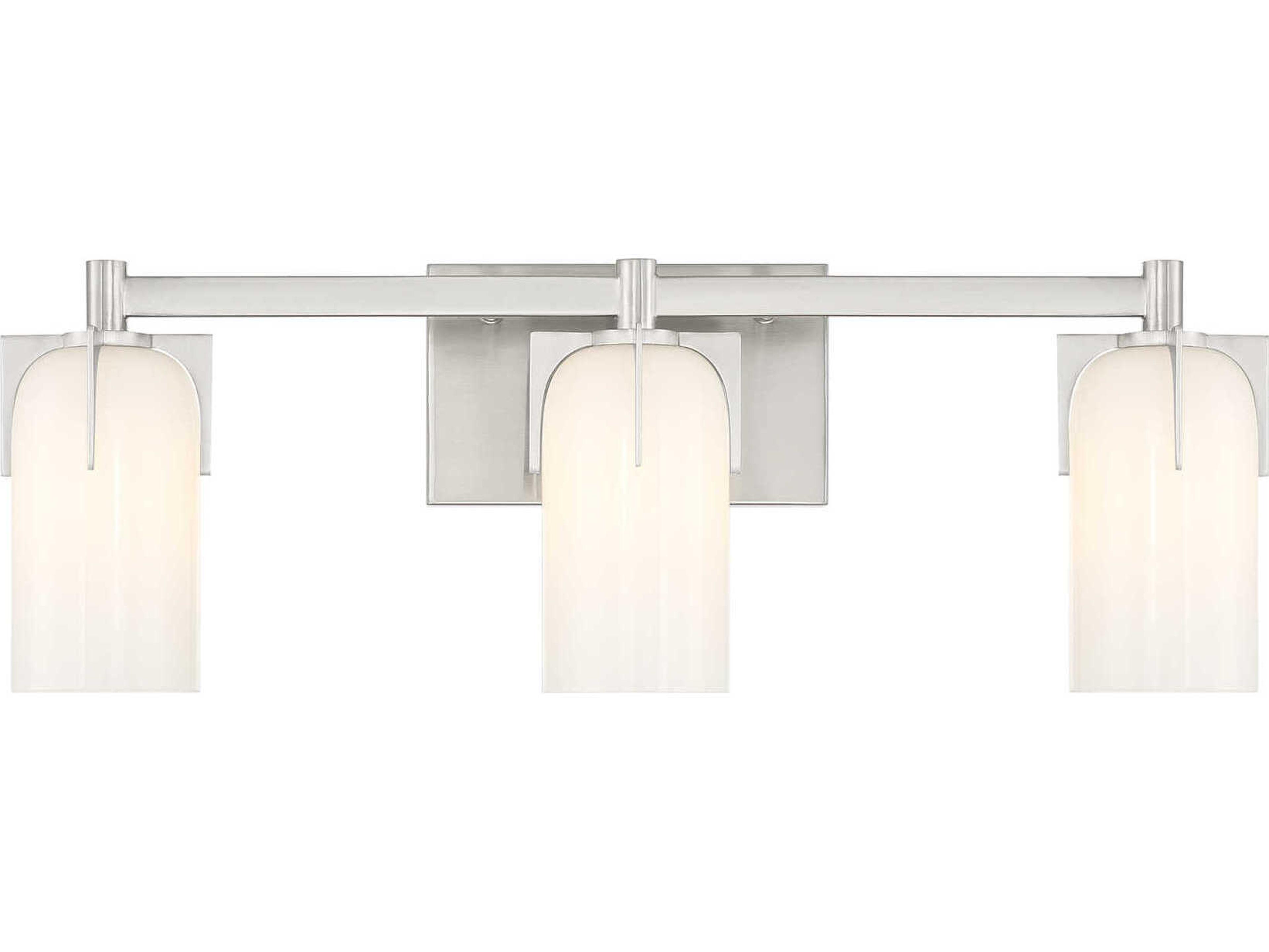 Savoy House Caldwell 3-Light Satin Nickel Vanity Light