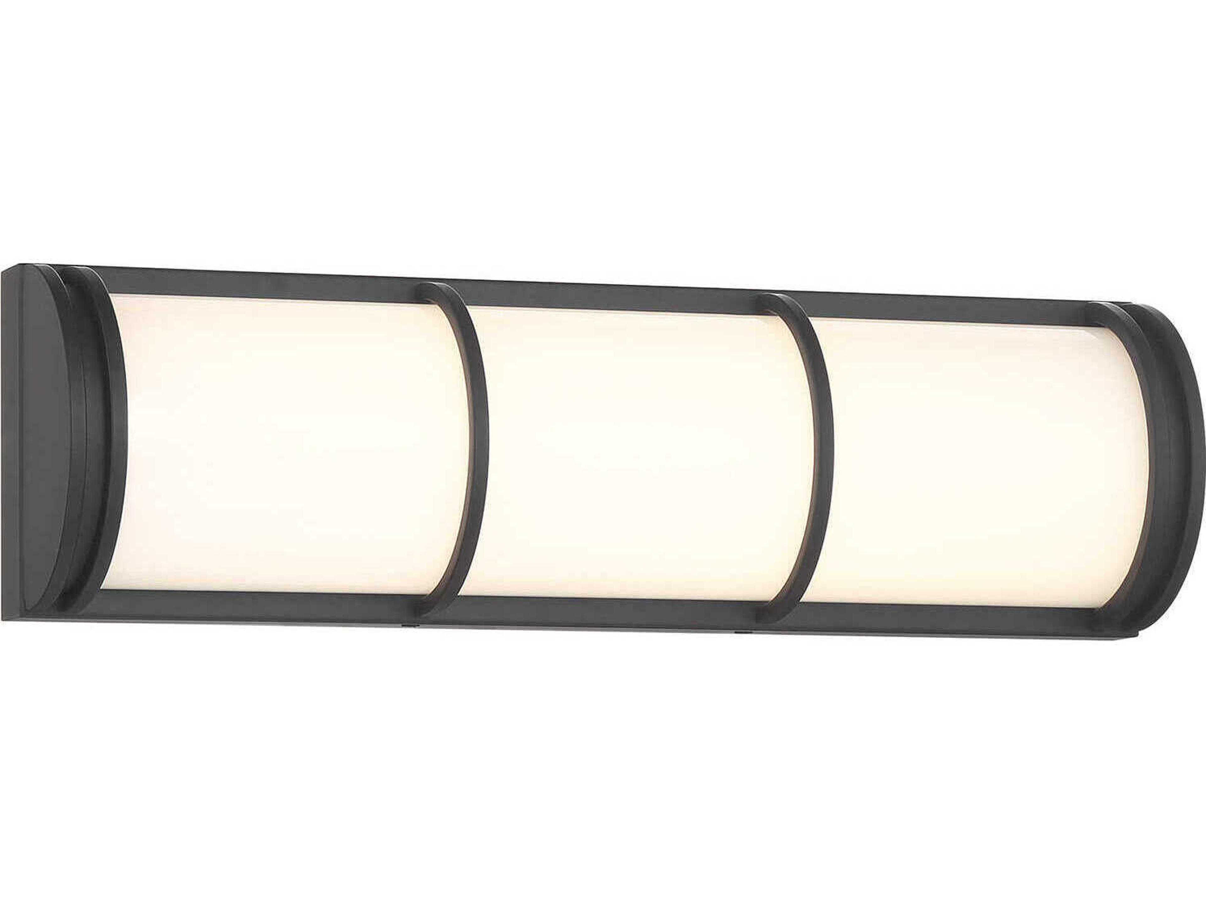 Savoy House Harper Matte Black Vanity Light