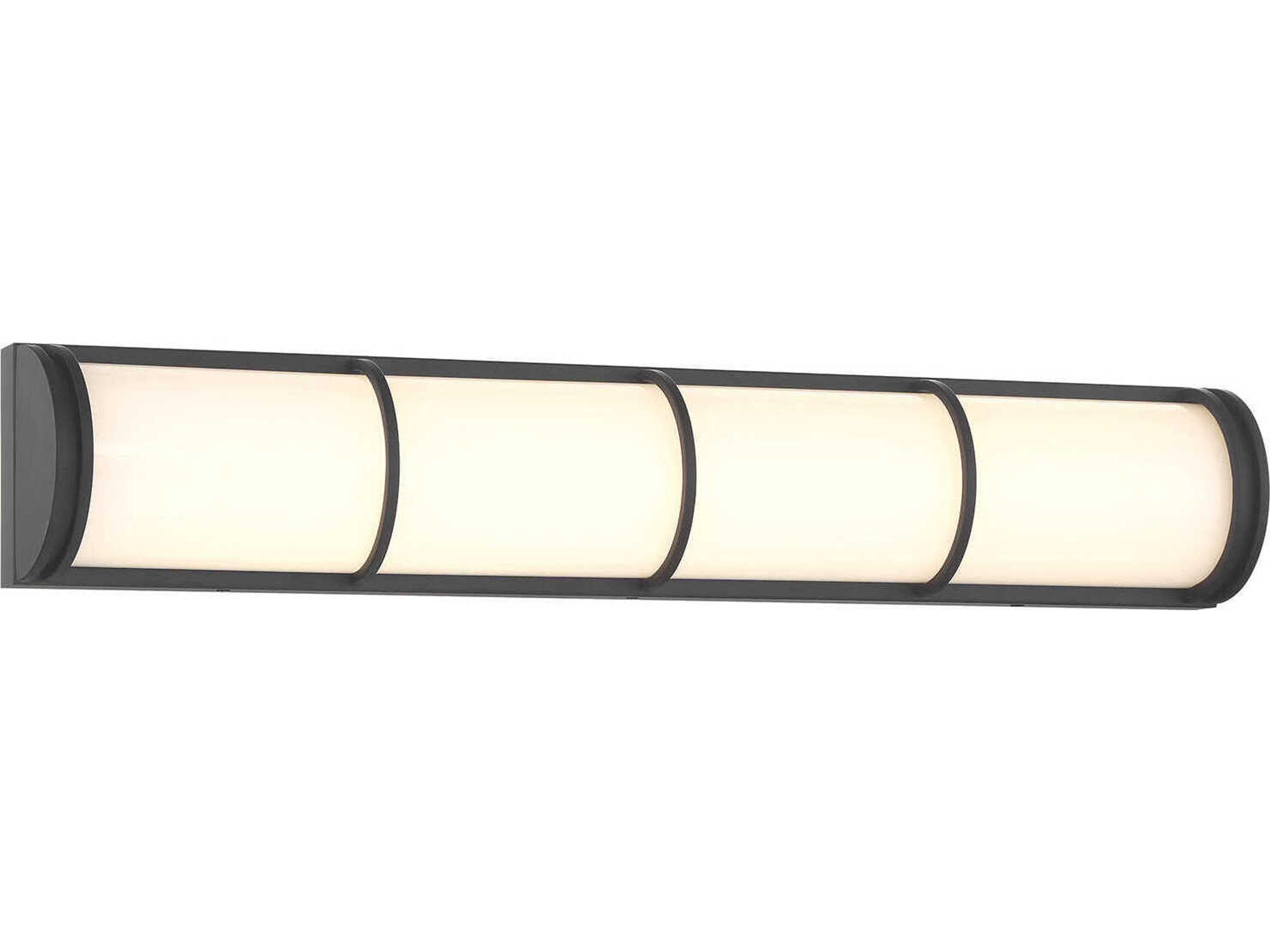 Savoy House Harper Matte Black Vanity Light