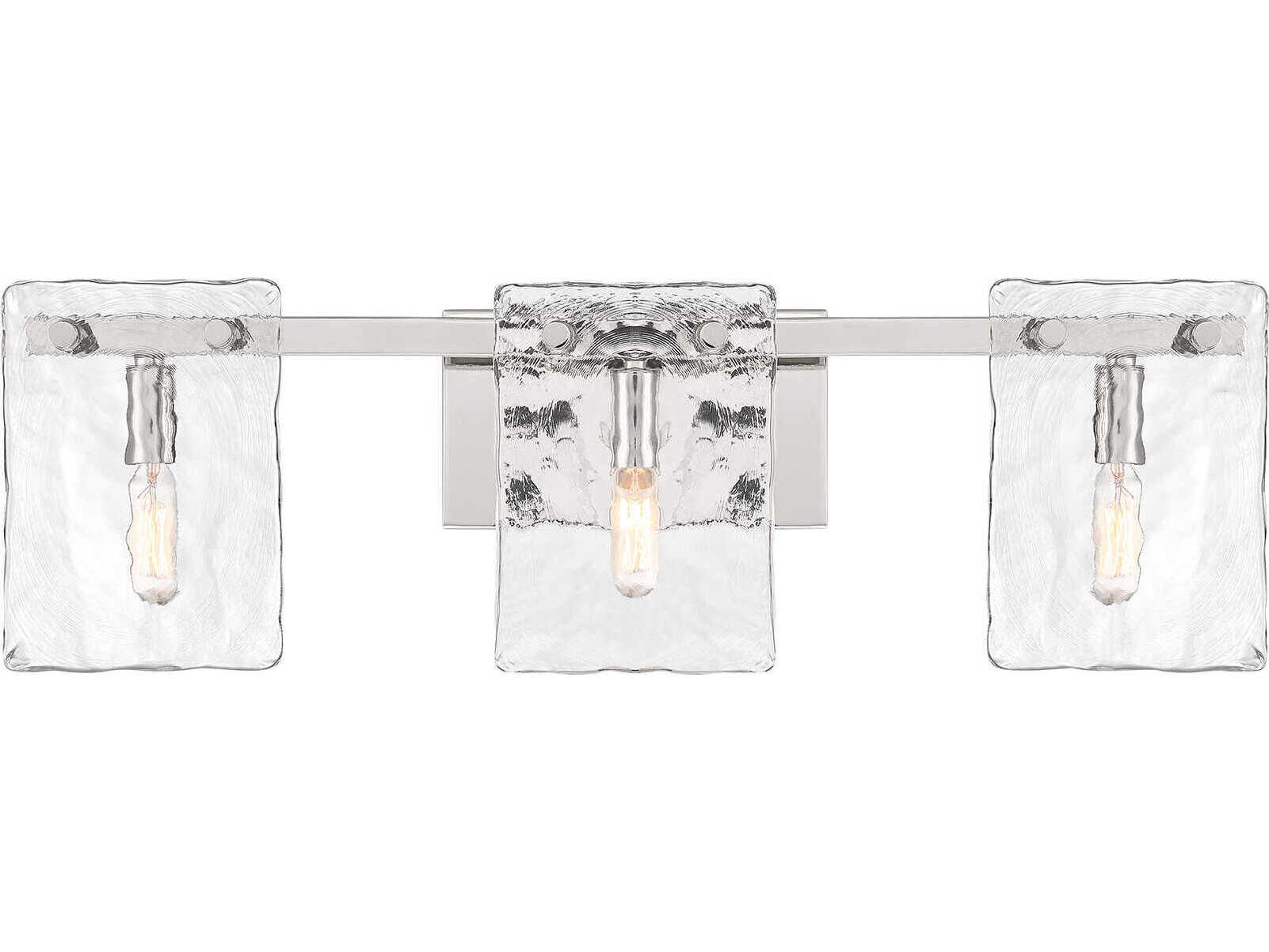 Savoy House Genry 3-Light Polished Nickel Vanity Light
