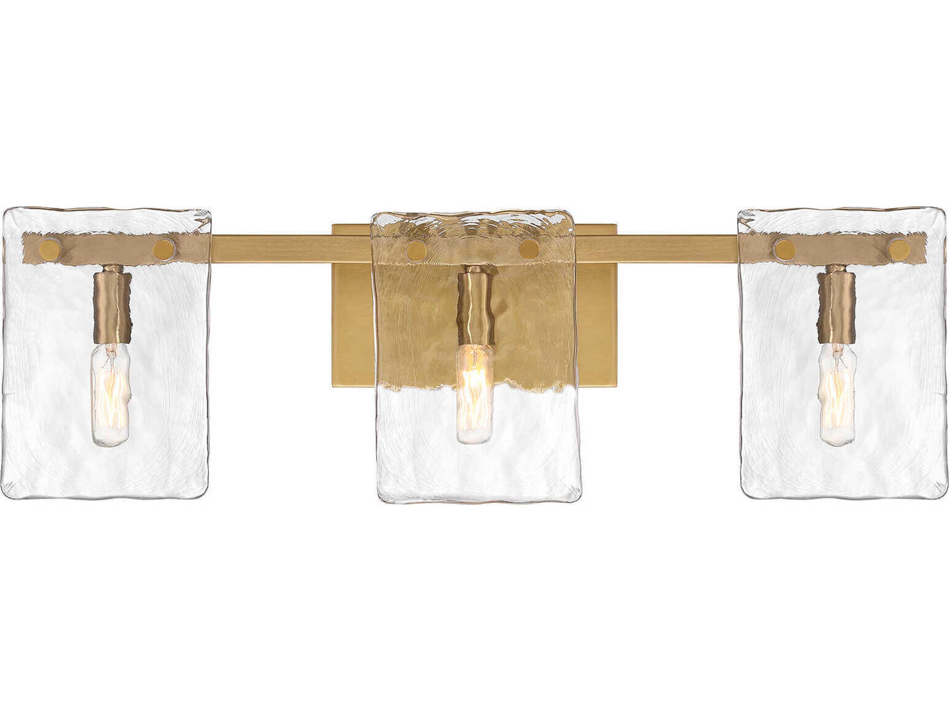 Savoy House Genry 3-Light Warm Brass Vanity Light