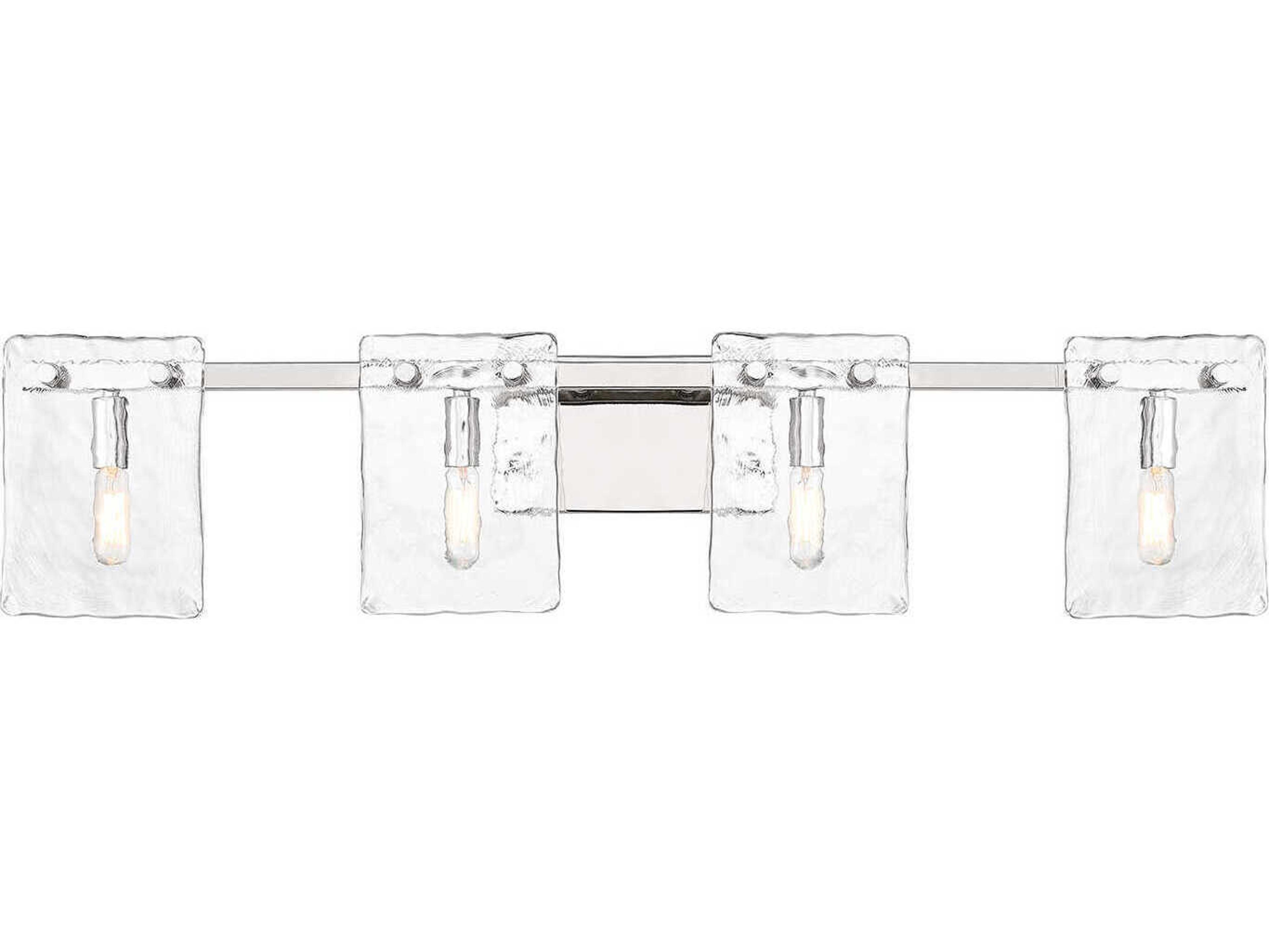 Savoy House Genry 4-Light Polished Nickel Vanity Light