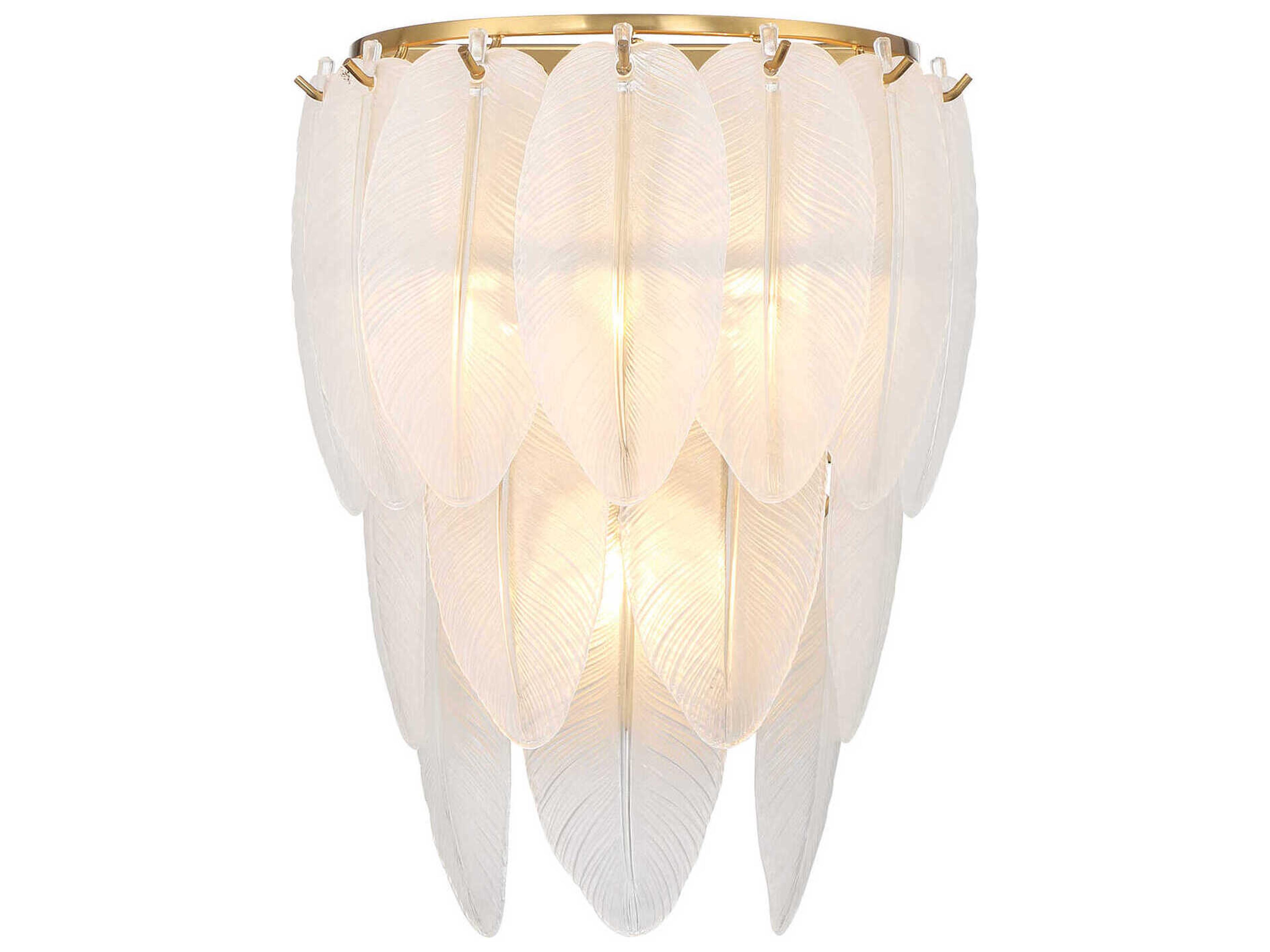 Savoy House Boa 3-Light Warm Brass Wall Sconce