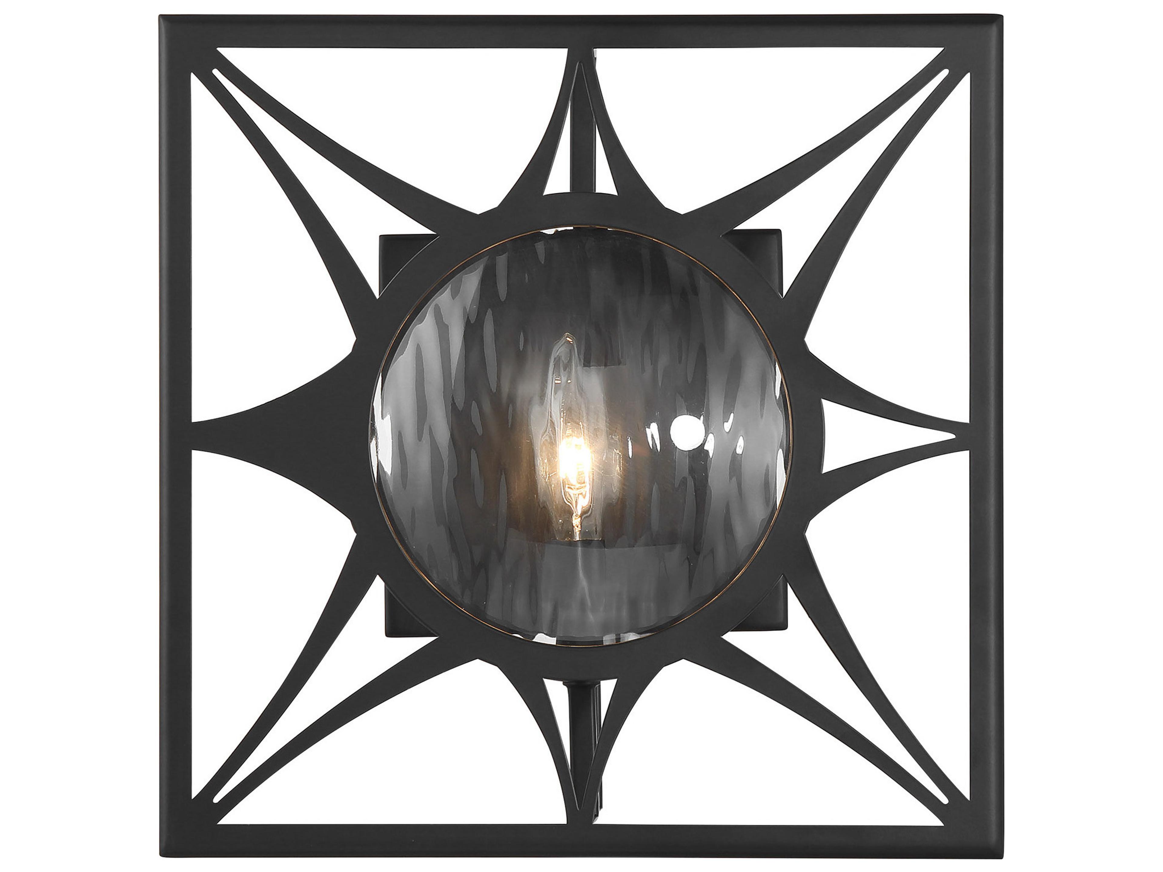 Savoy House Balfour 1-Light Matte Black Wall Sconce