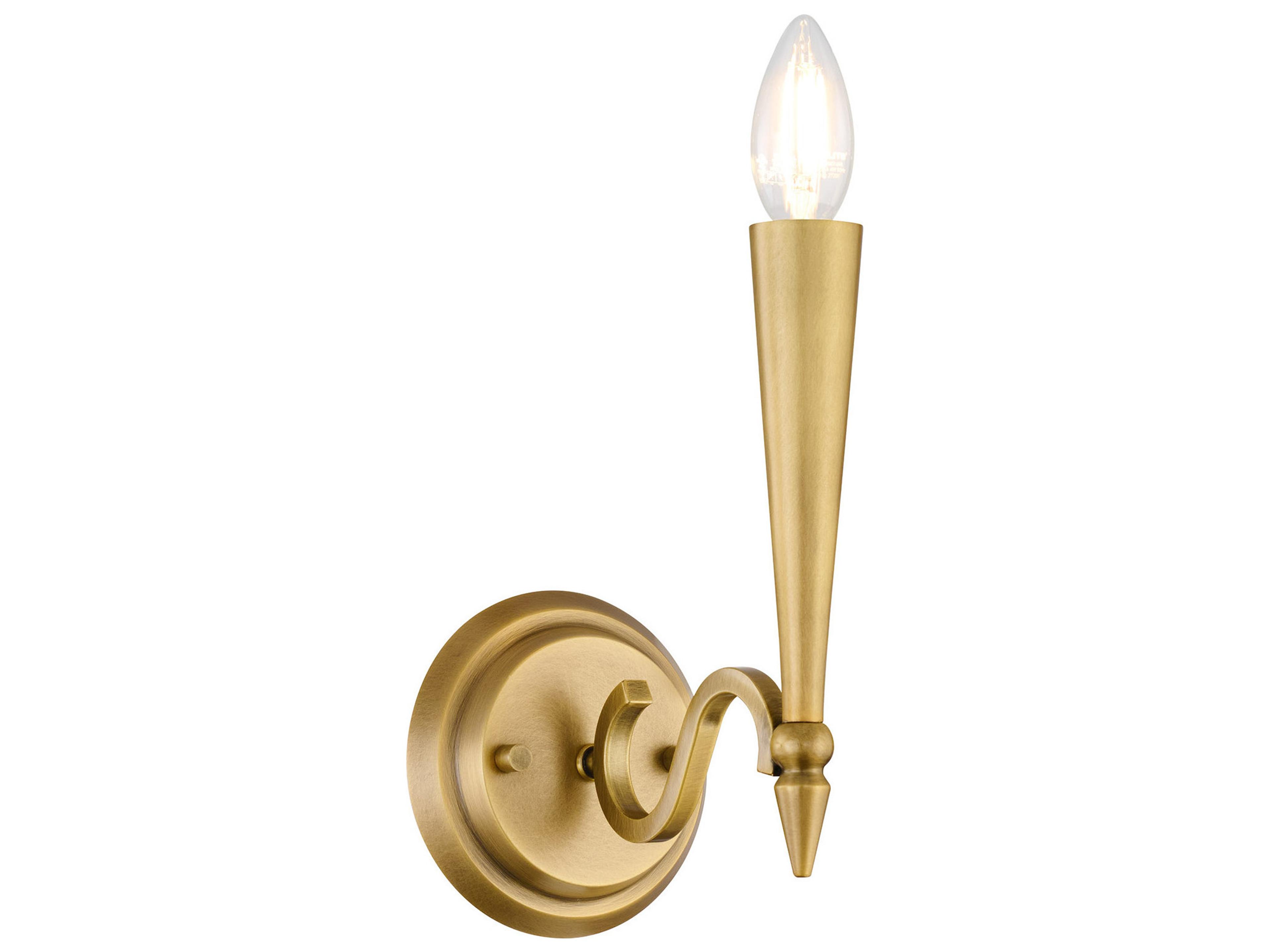 Savoy House Tremont 1-Light Riviera Brass Wall Sconce