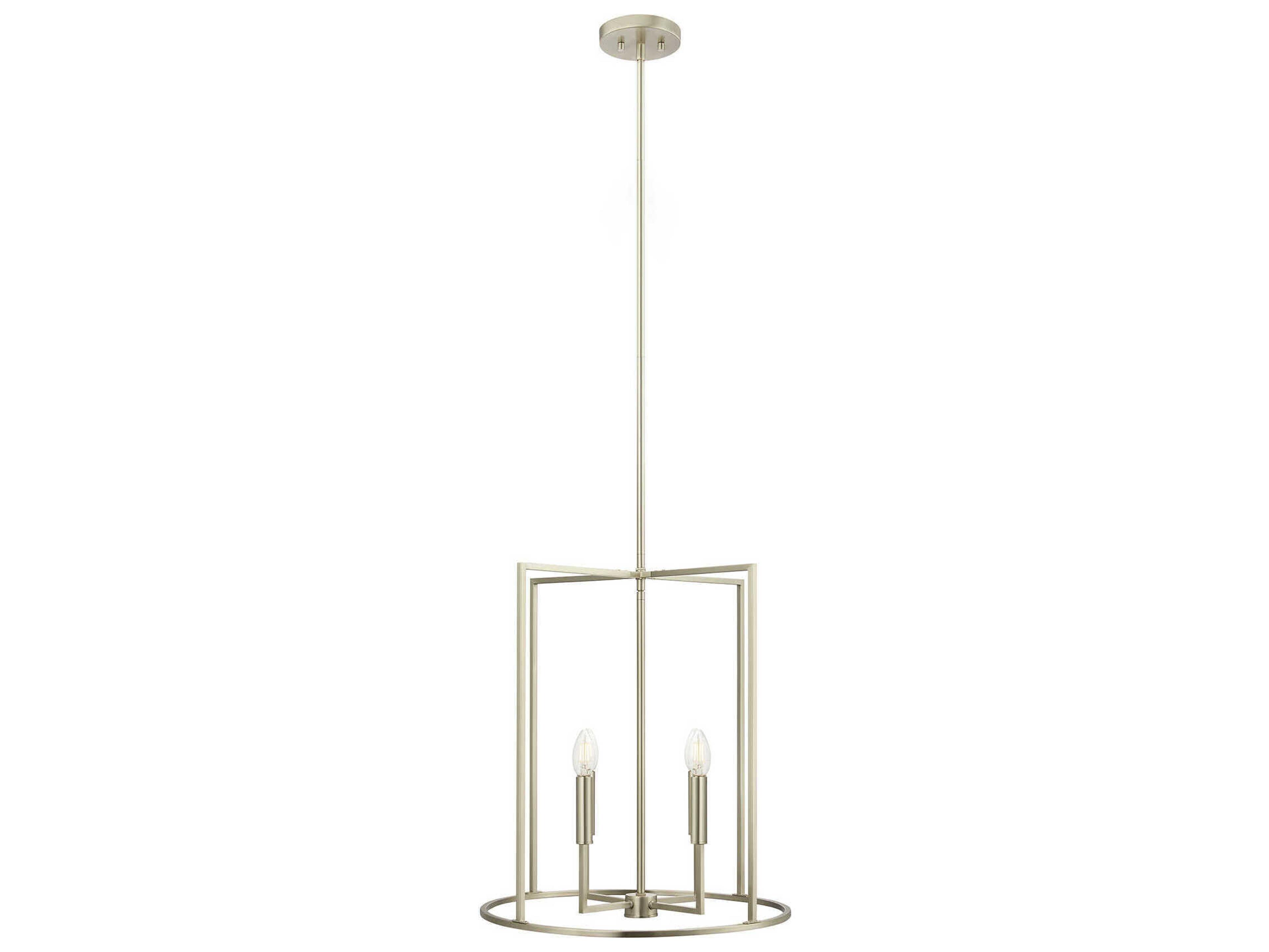 Savoy House Meridian 4-Light Brushed Nickel Pendant