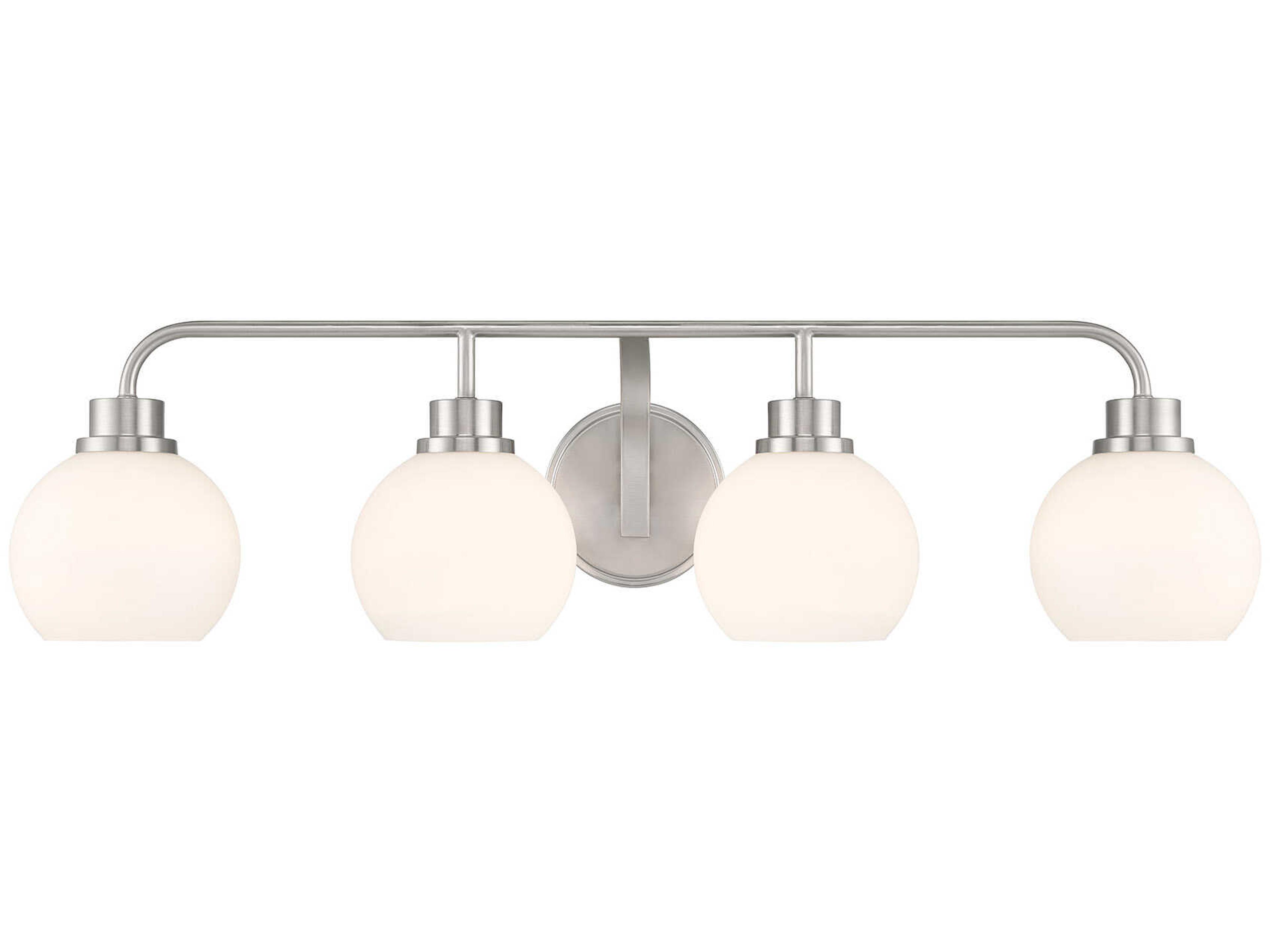 Savoy House Meridian 4-Light Brushed Nickel Vanity Light