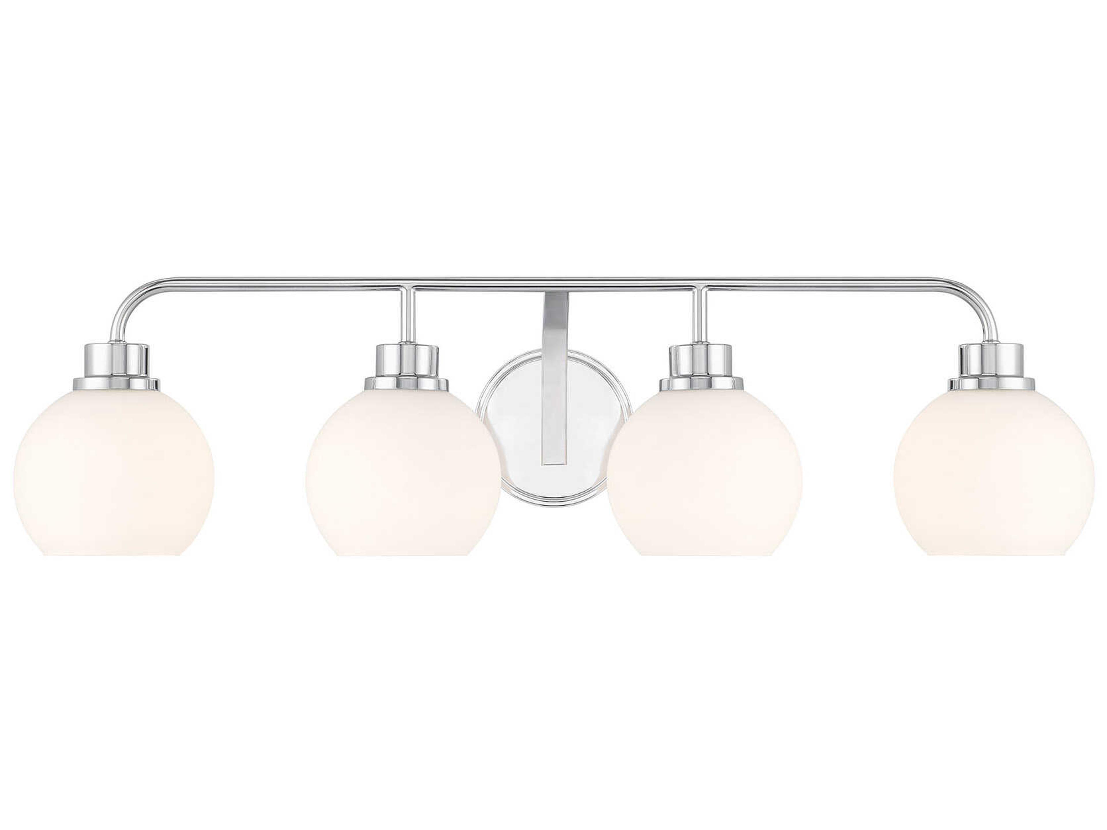 Savoy House Meridian 4-Light Chrome Vanity Light