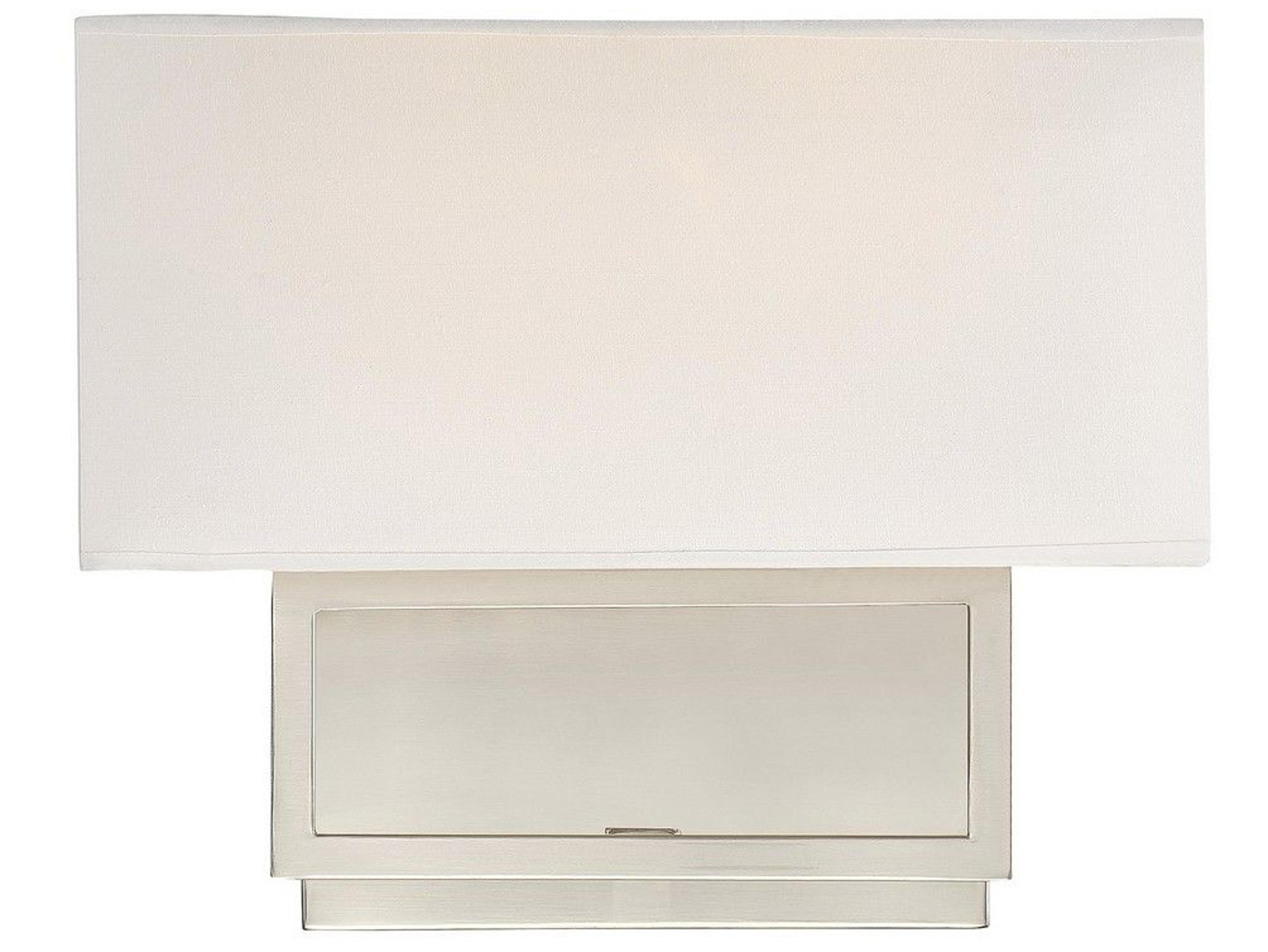 Savoy House Meridian 2-Light Brushed Nickel Wall Sconce