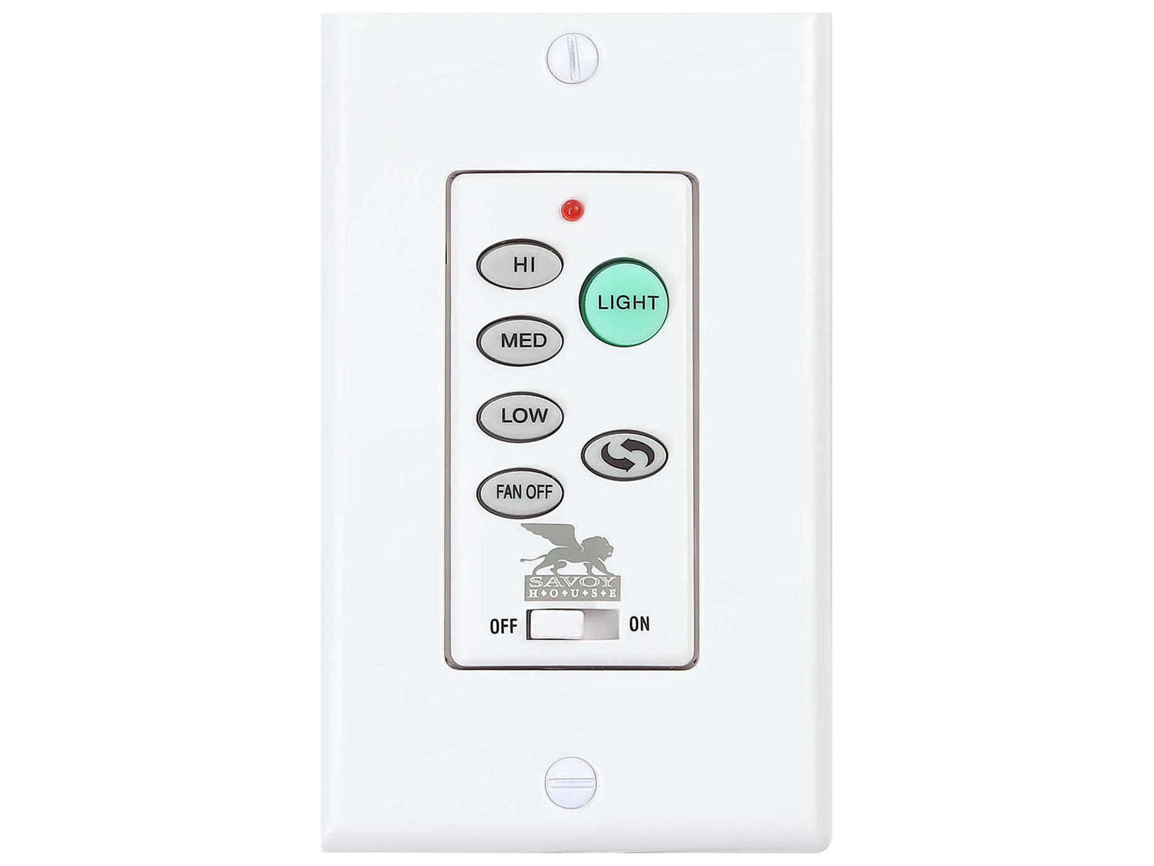 Savoy House Wall Control and Receiver for Fan D'Lier