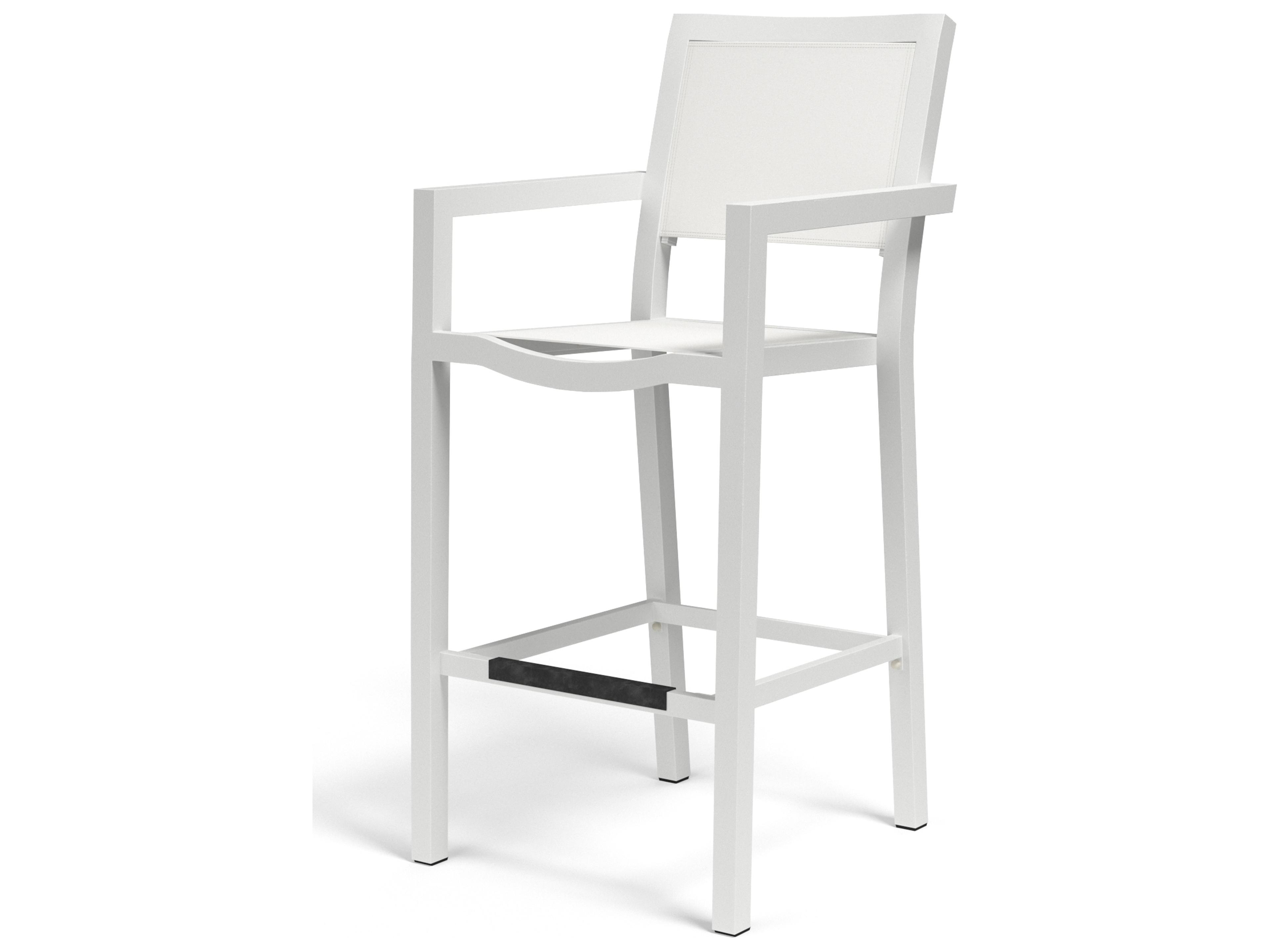 Sunset West Naples Aluminum Sling Outdoor Patio Bar Stool