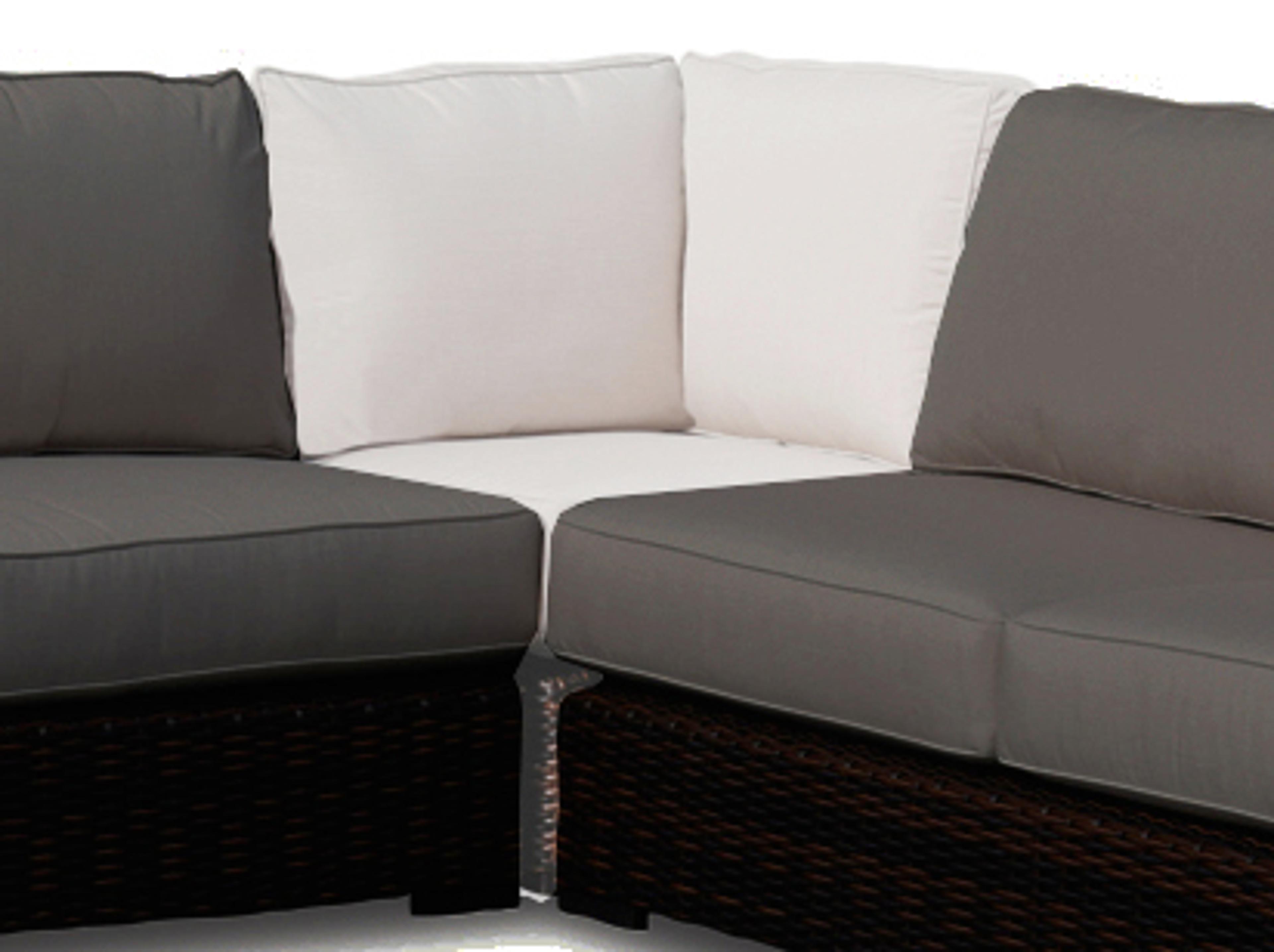 Sunset West Montecito Tobacco & Cognac Corner Lounge Chair Replacement Cushion