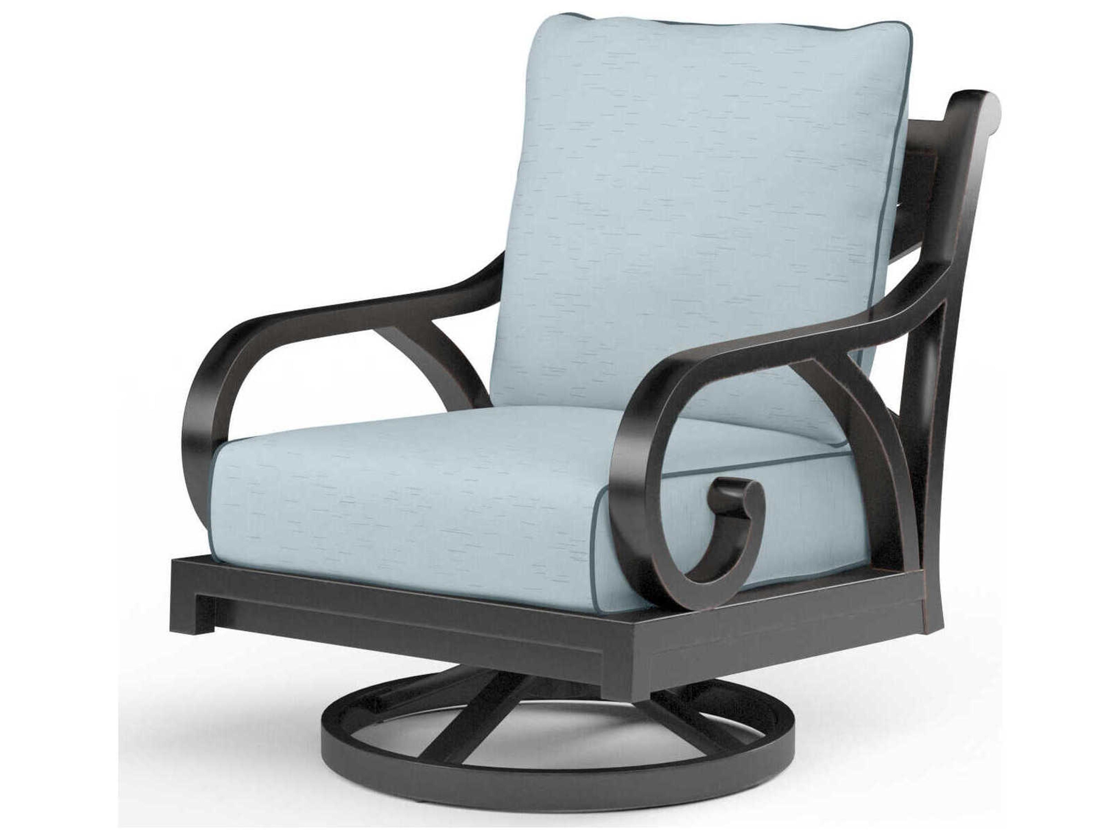 Sunset West Monterey Copper Aluminum Cushion Lounge Chair