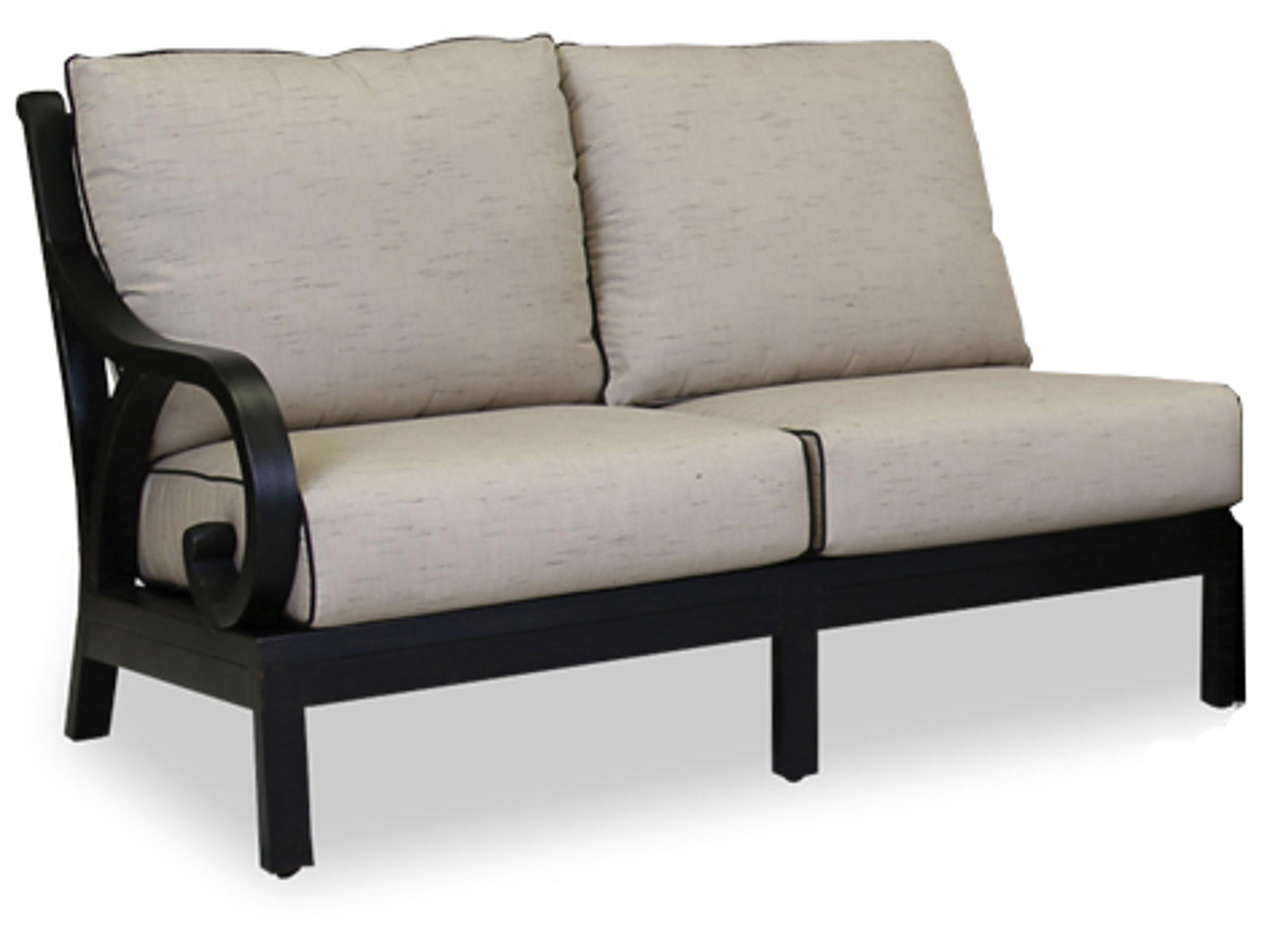 Sunset West Monterey Aluminum Left Arm Patio Lounge Chair