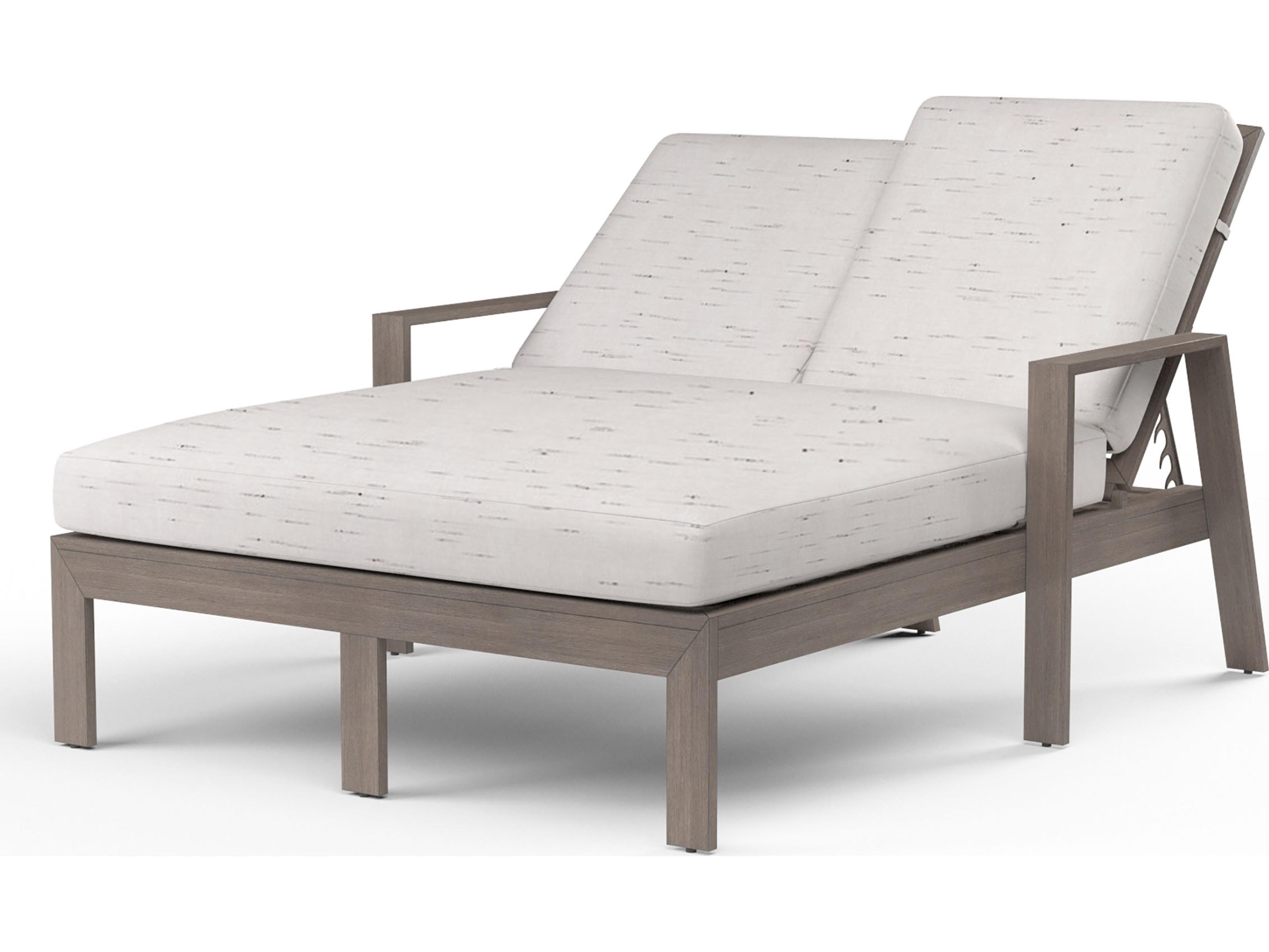 Sunset West Laguna Aluminum Double Patio Chaise Lounge