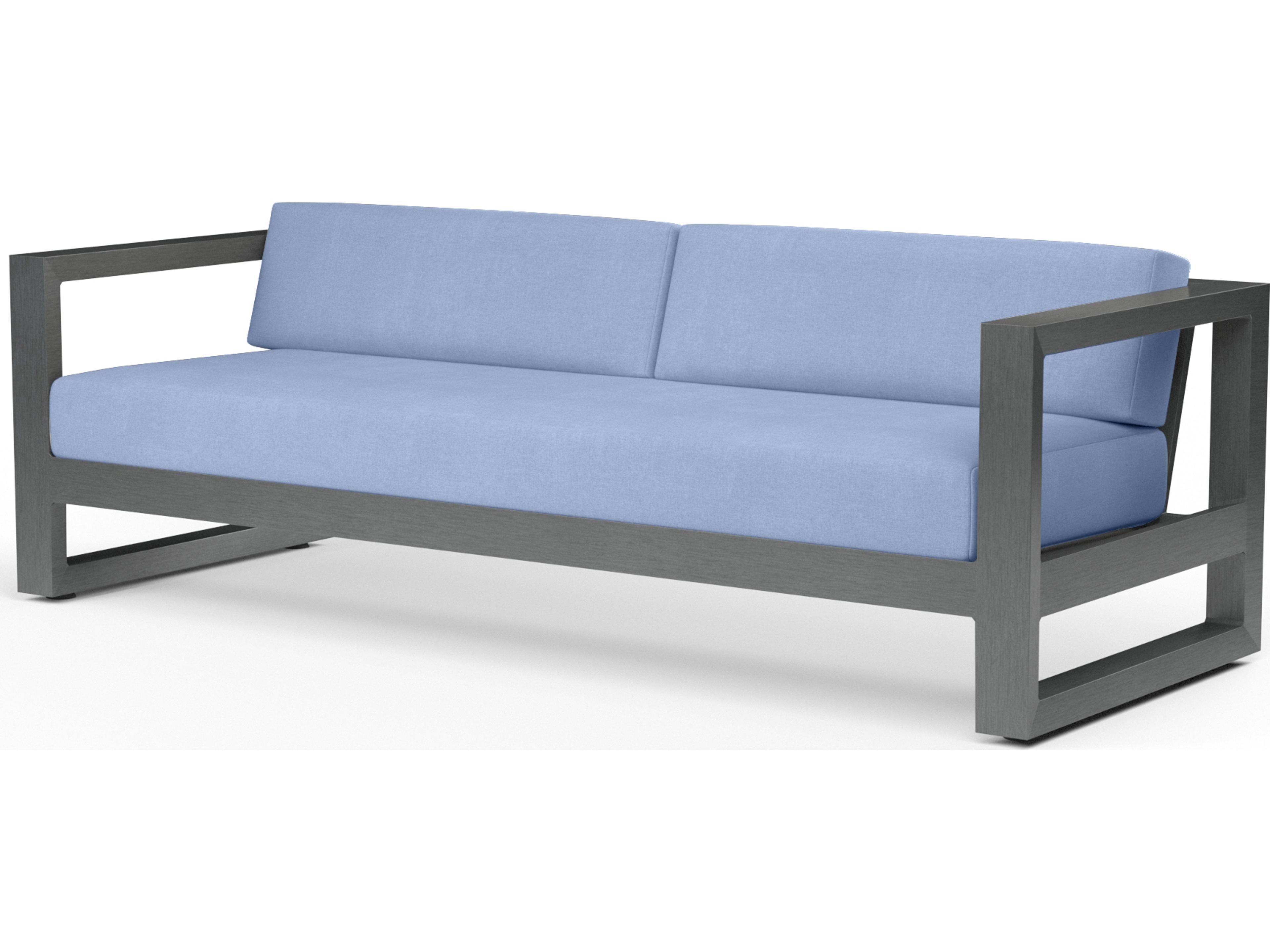Sunset West Redondo Aluminum Patio Sofa