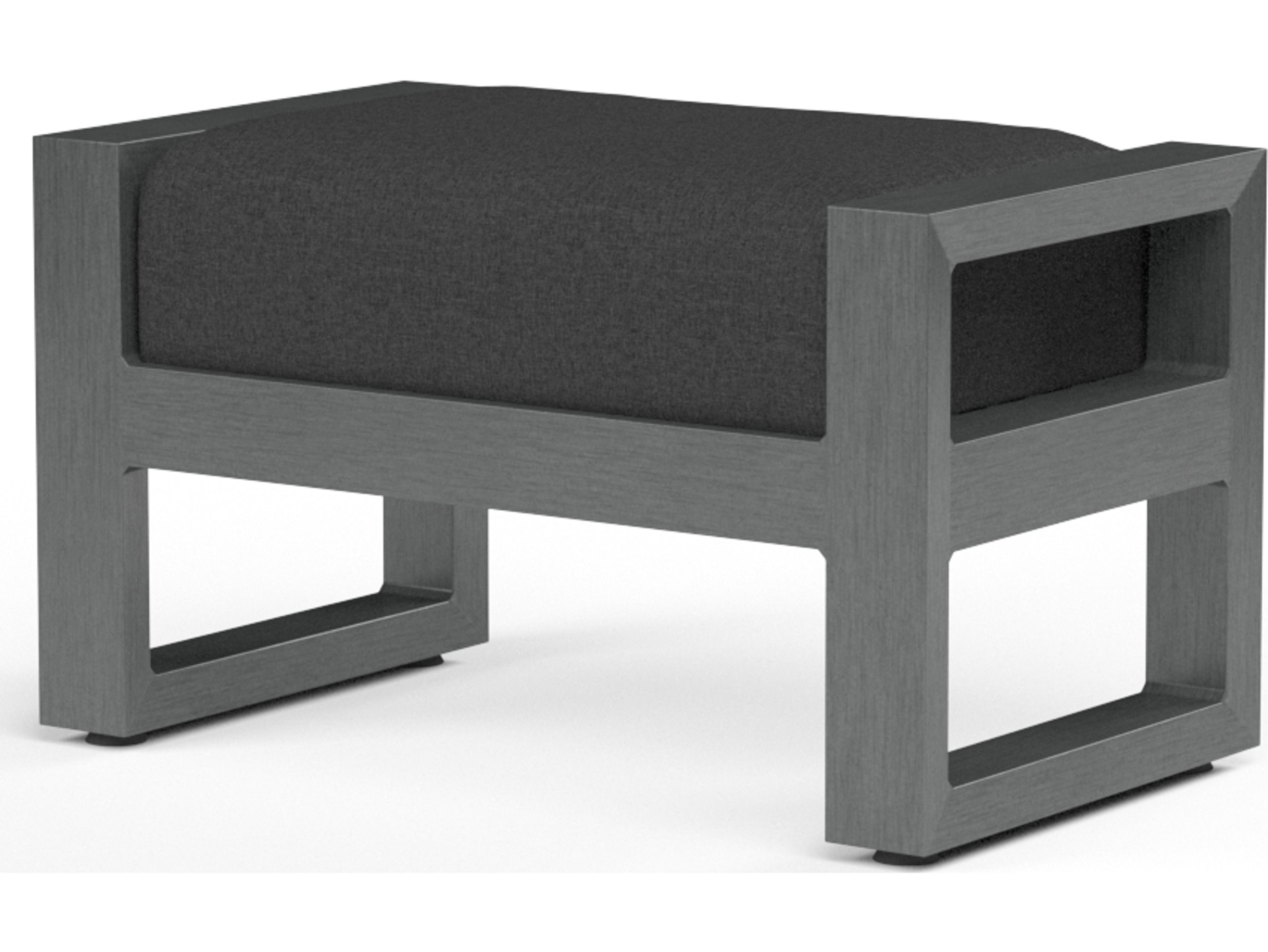 Sunset West Redondo Aluminum Patio Ottoman