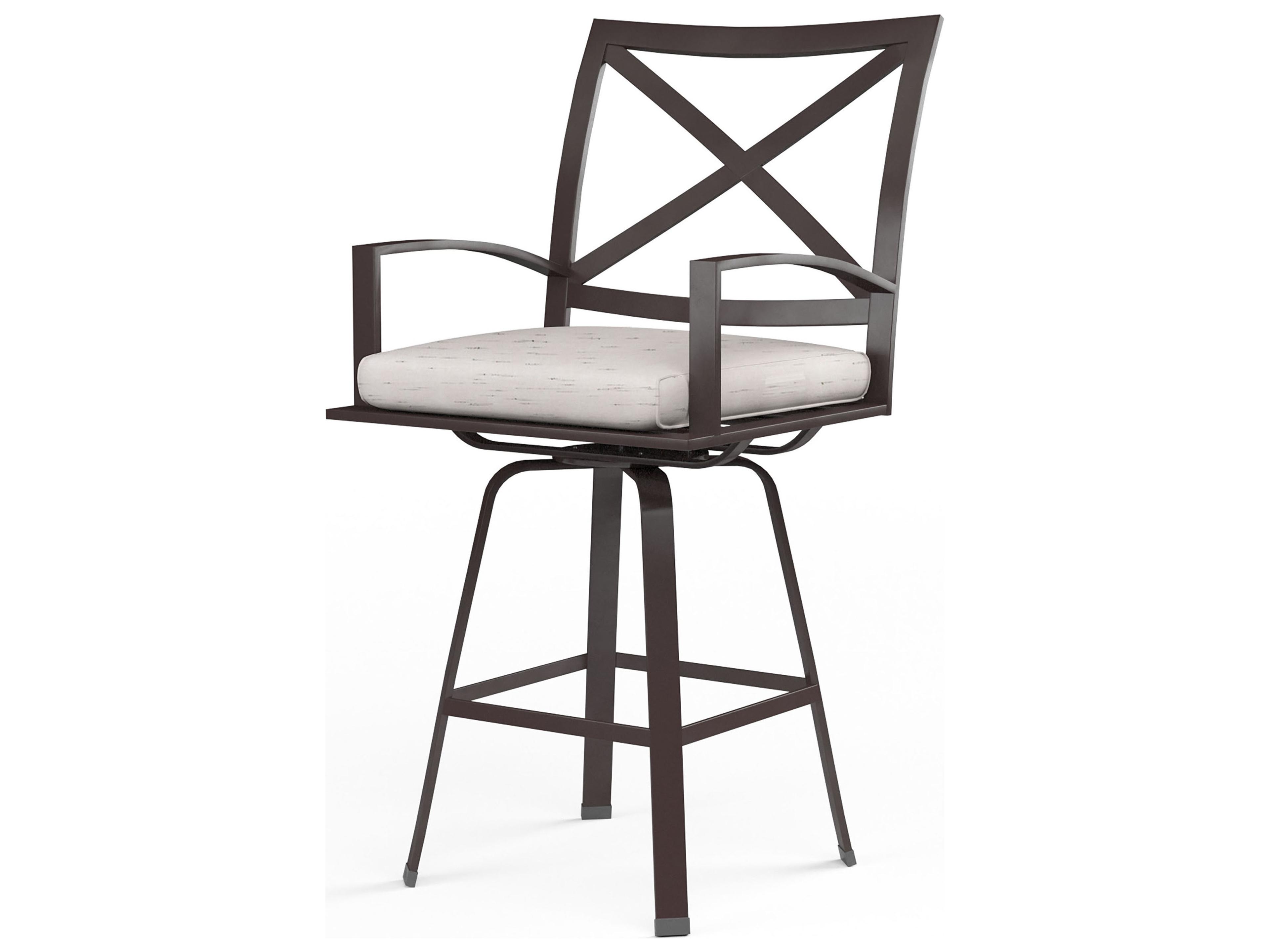 Sunset West La Jolla Aluminum Swivel Outdoor Bar Stool