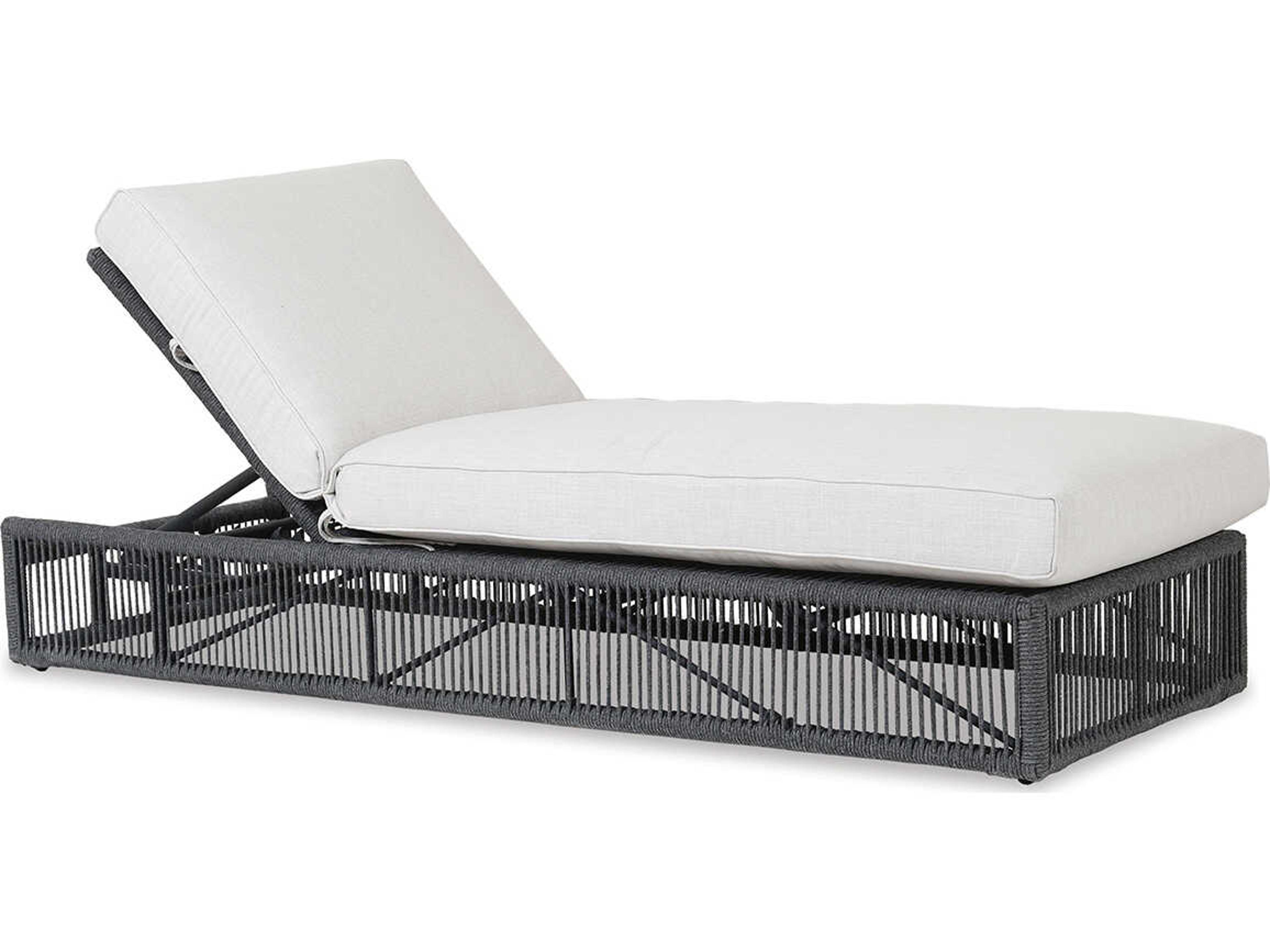 Sunset West Milano Woven Rope Adjustable Patio Chaise Lounge