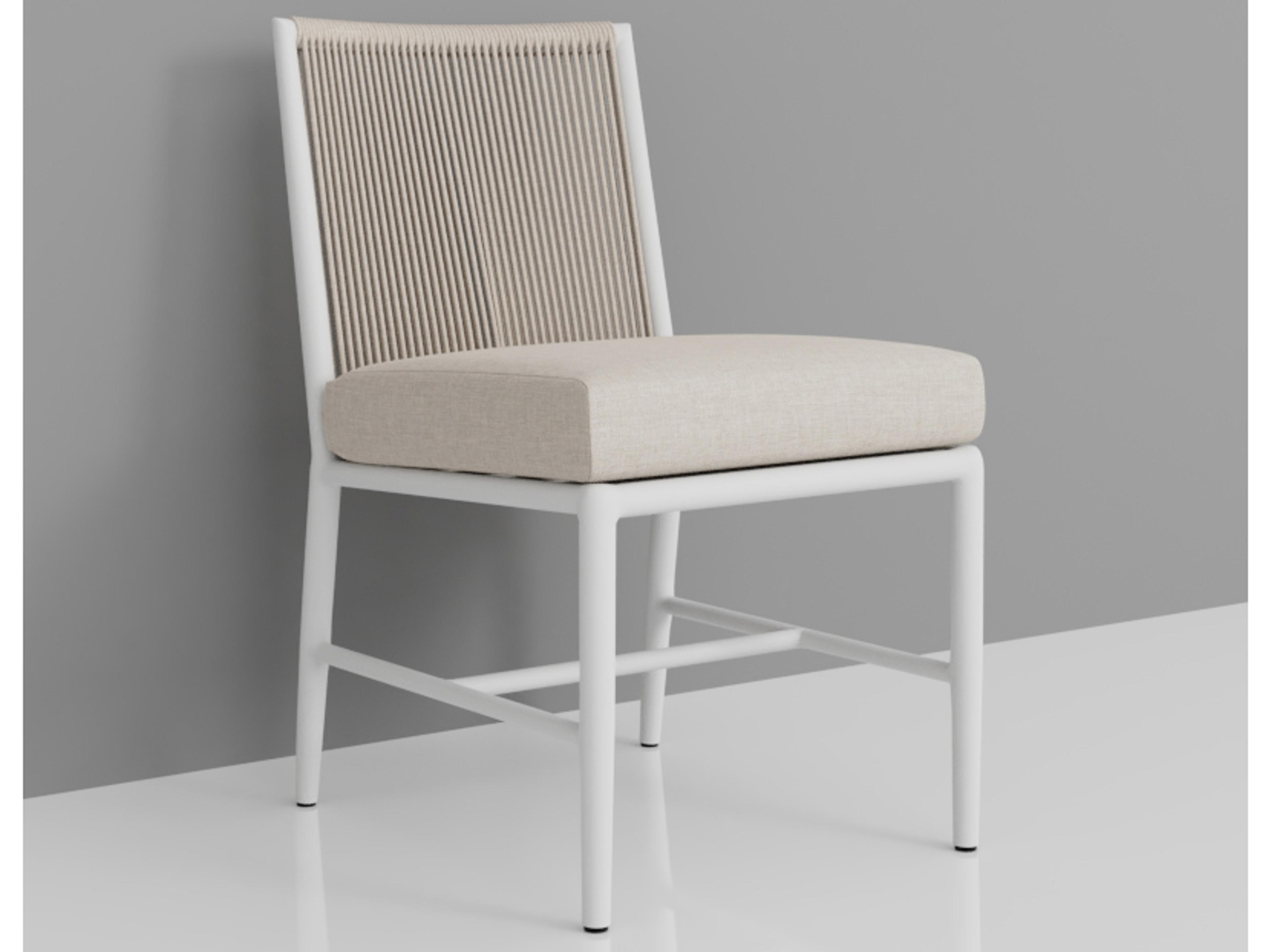 Sunset West Sabbia Custom Aluminum Patio Dining Side Chair