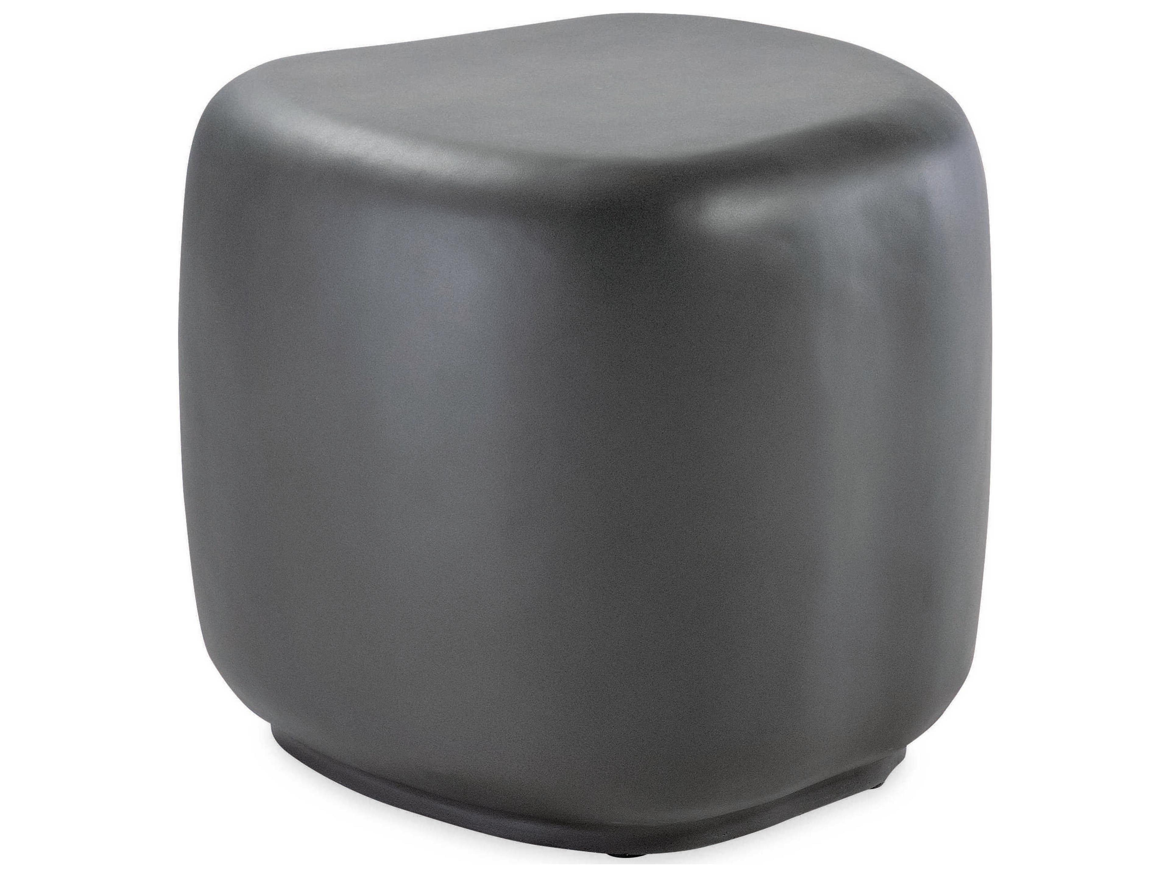 Sunset West Bazaar Grays Concrete Round End Table