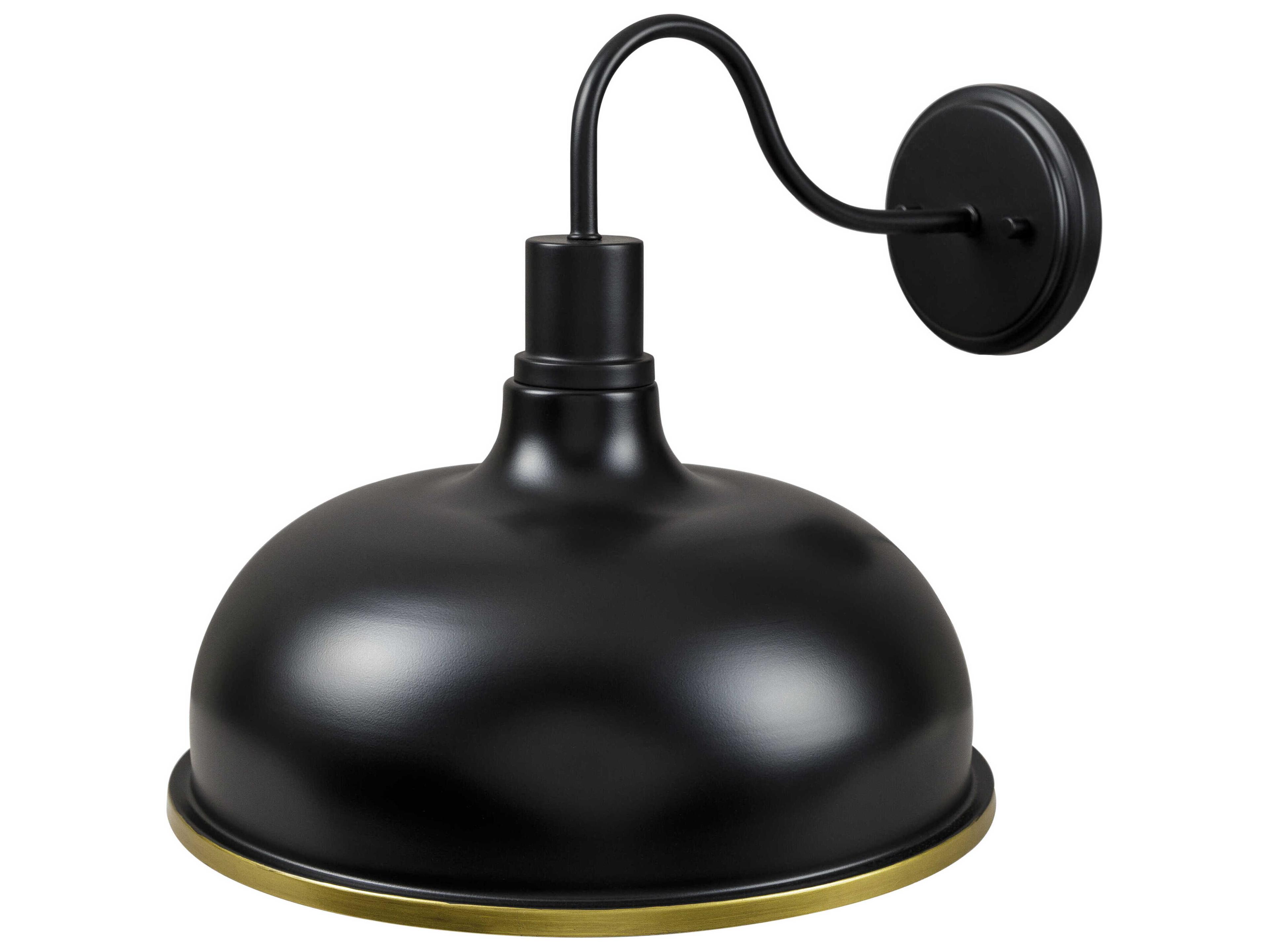 Surya Ammi 1-Light Black Wall Sconce