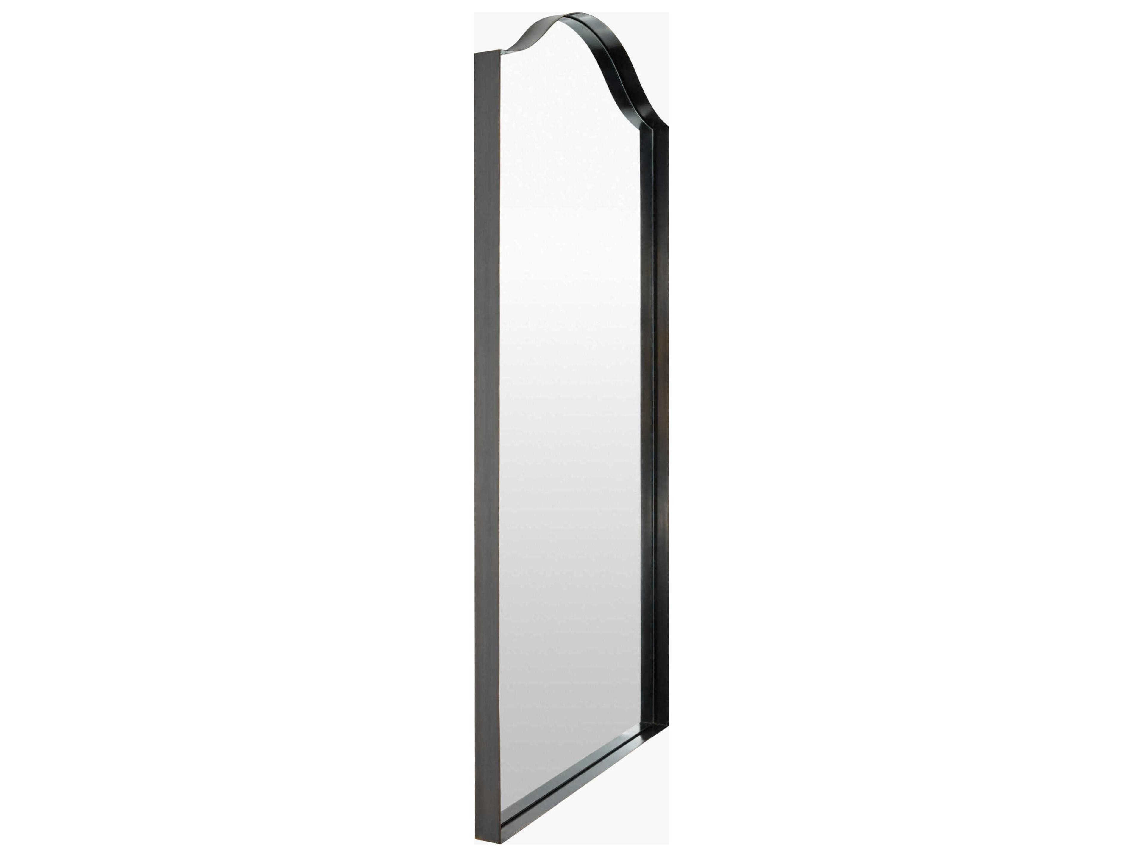 Surya Amvria Black Wall Mirror