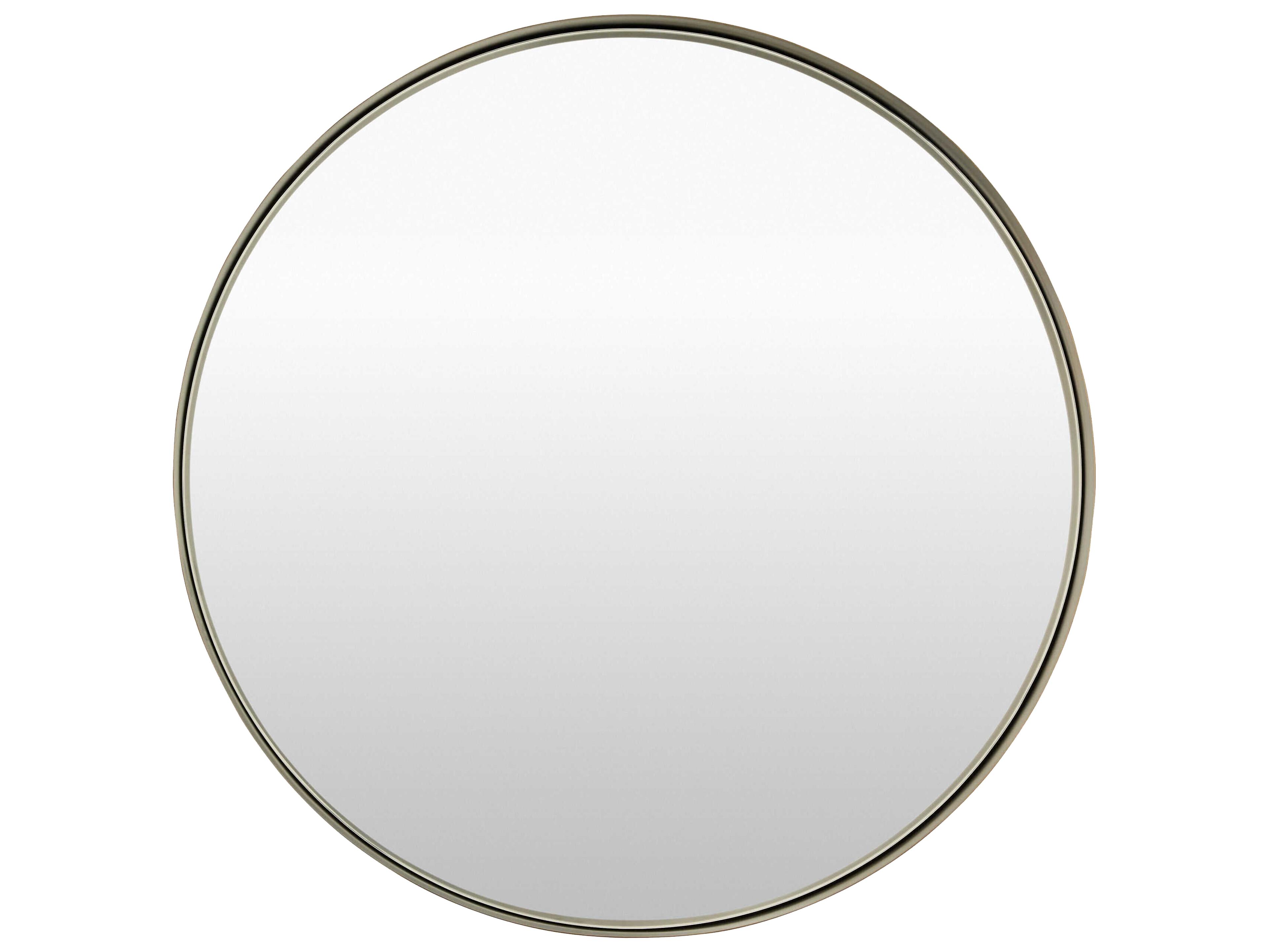 Surya Amvria Black Round Wall Mirror