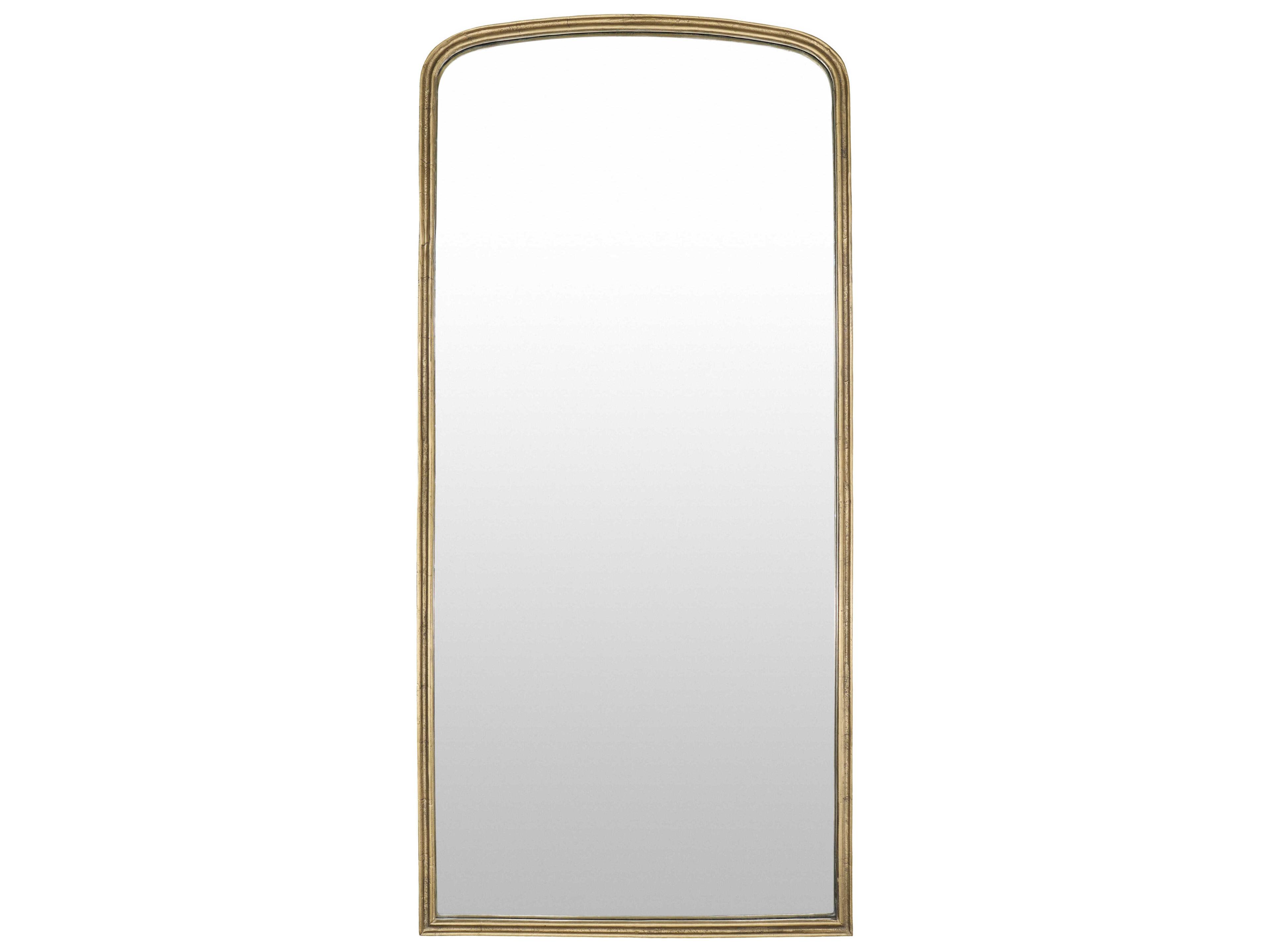 Surya Anemoi Gold Rectangular Floor Mirror