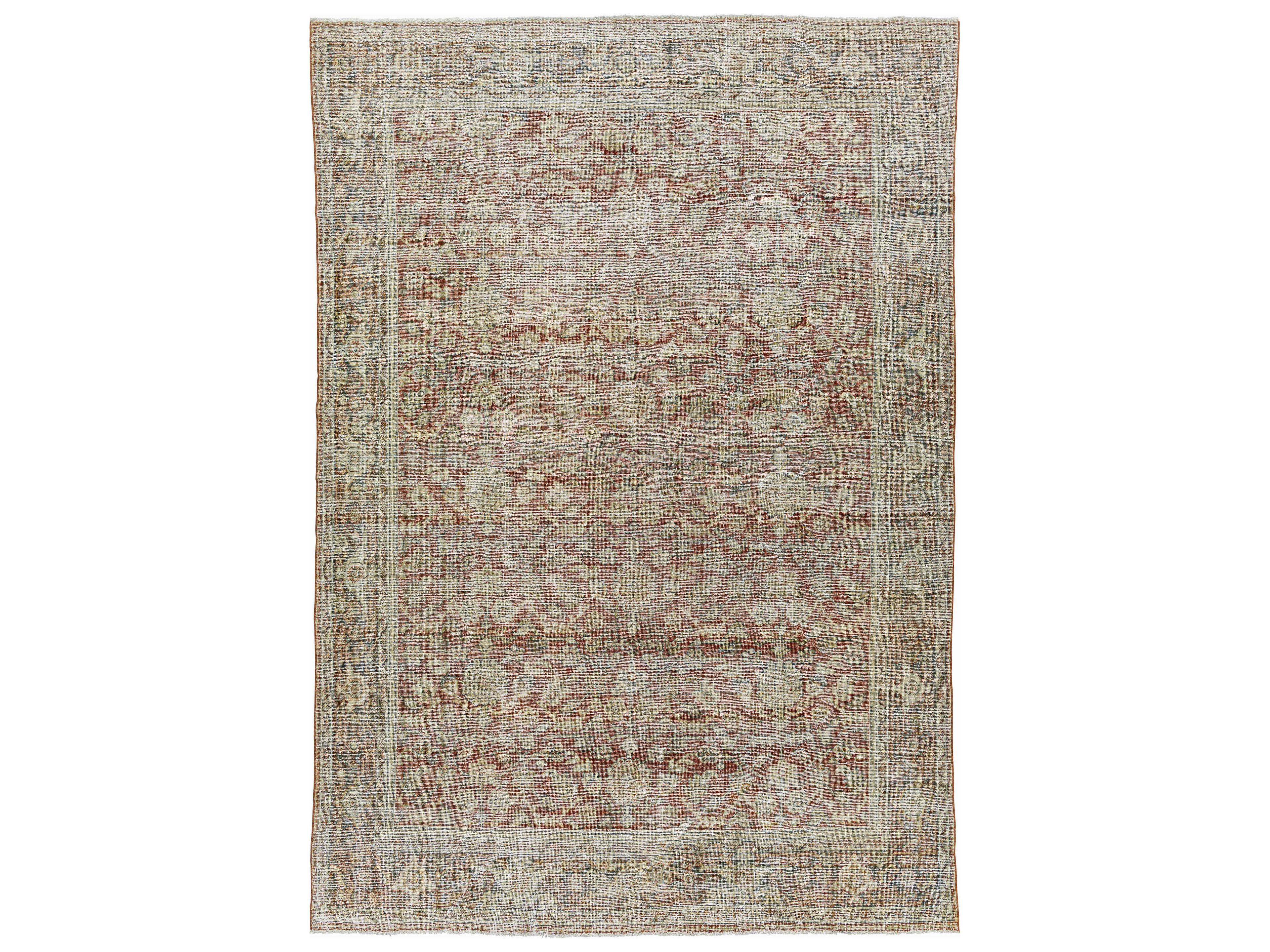Surya Antique One Of A Kind Floral Area Rug