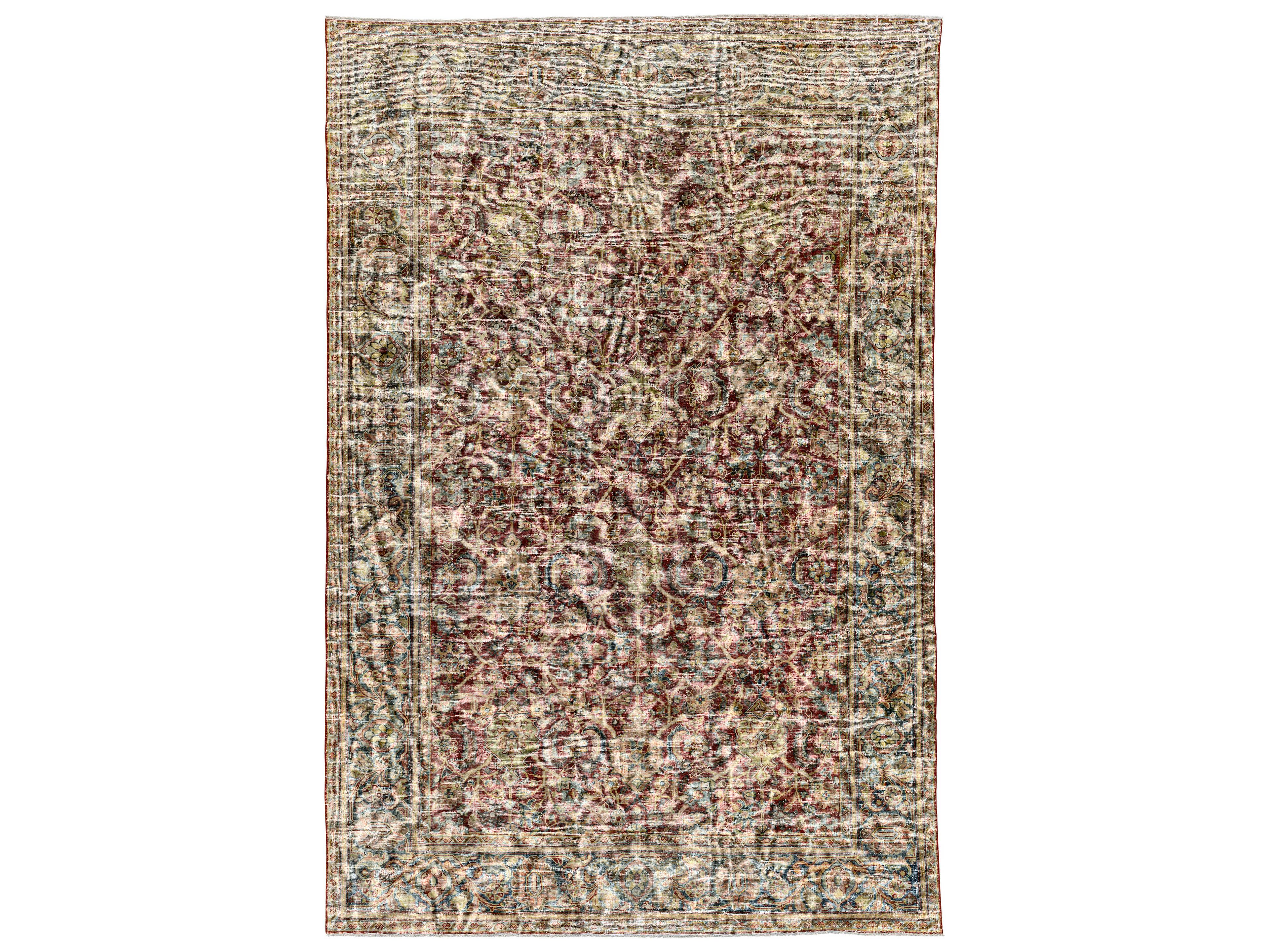 Surya Antique One Of A Kind Floral Area Rug