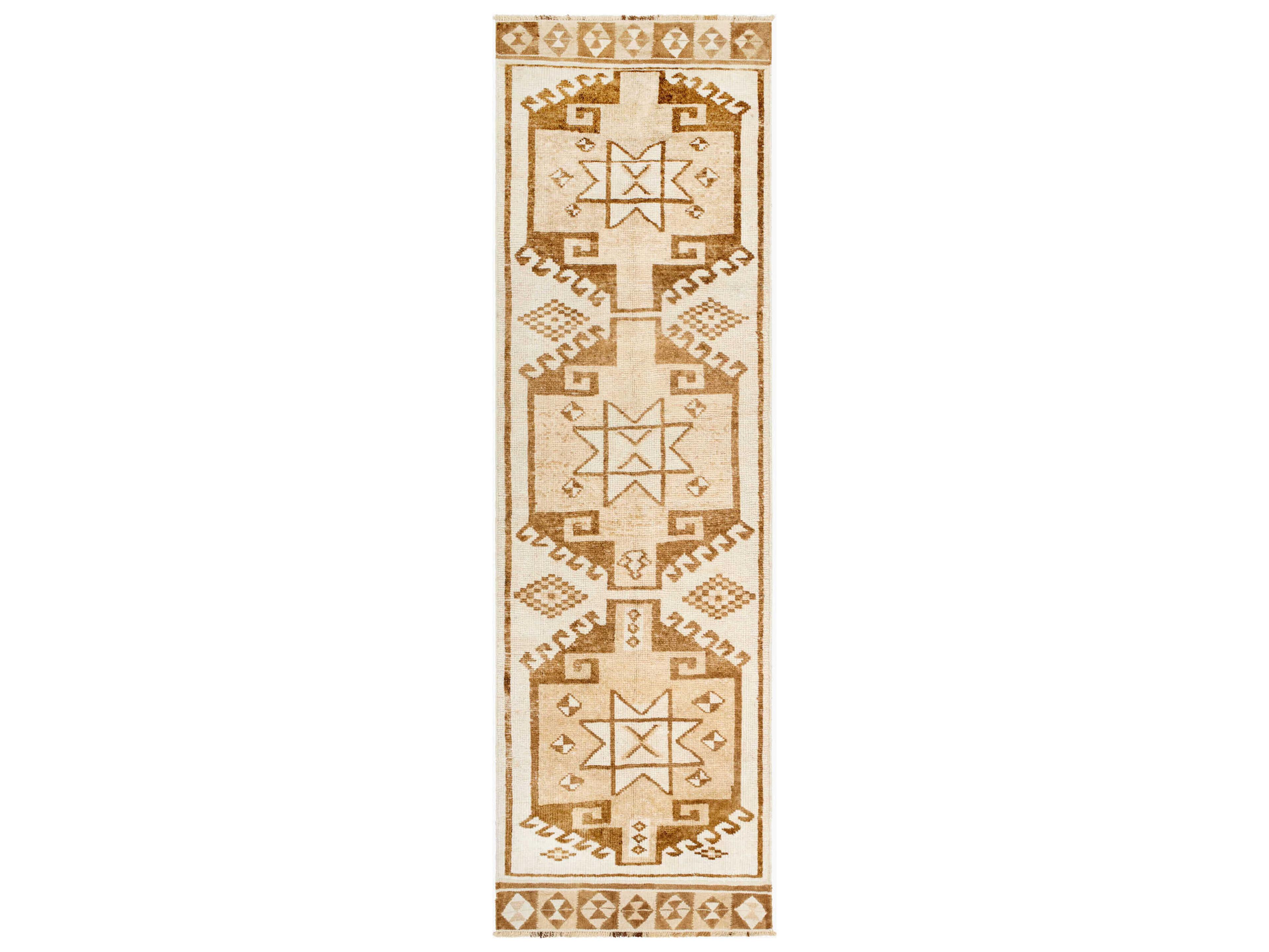 Surya Antique One Of A Kind Southwestern Runner Area Rug