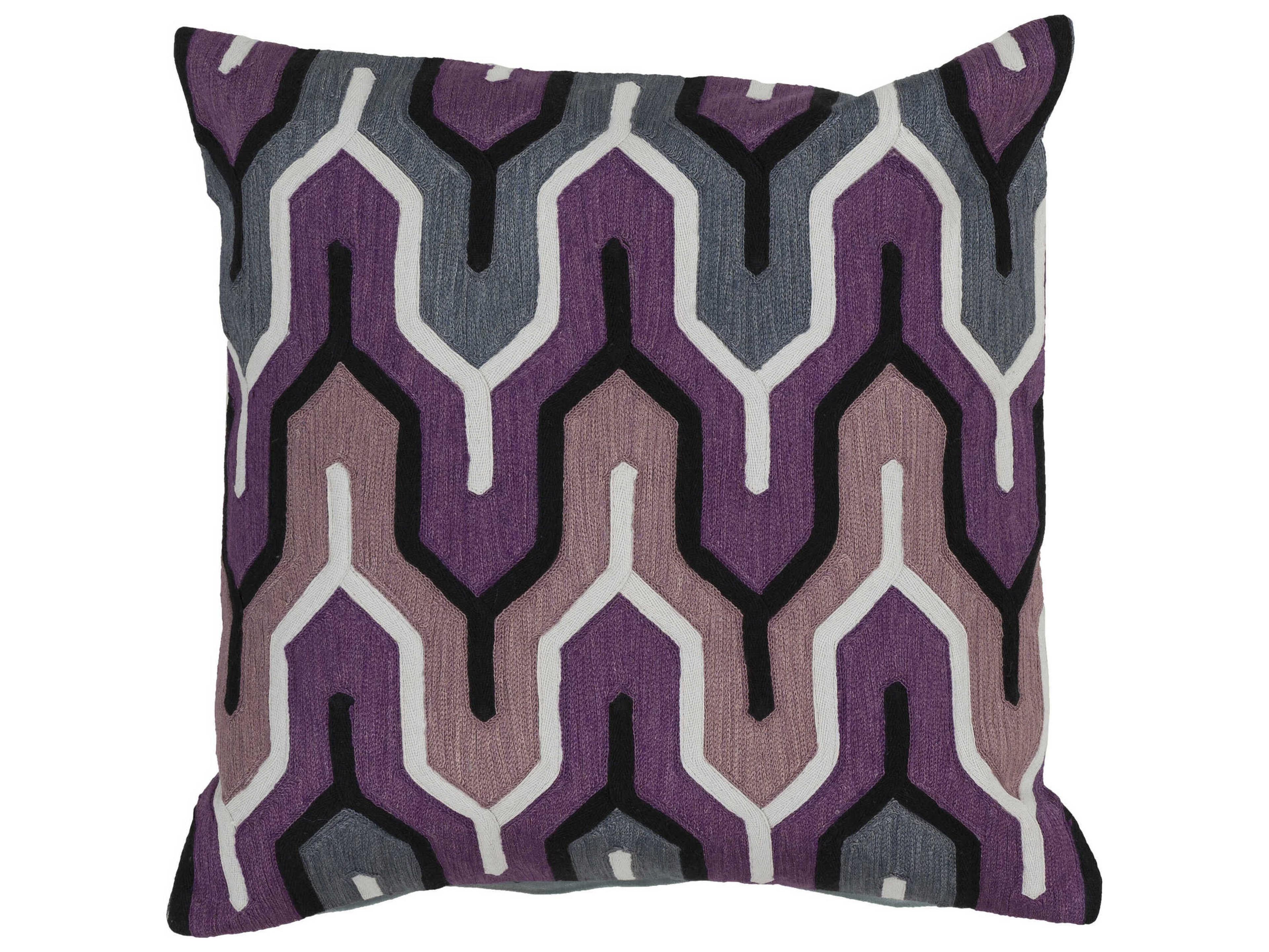 Surya Aztec Lavender Pillow