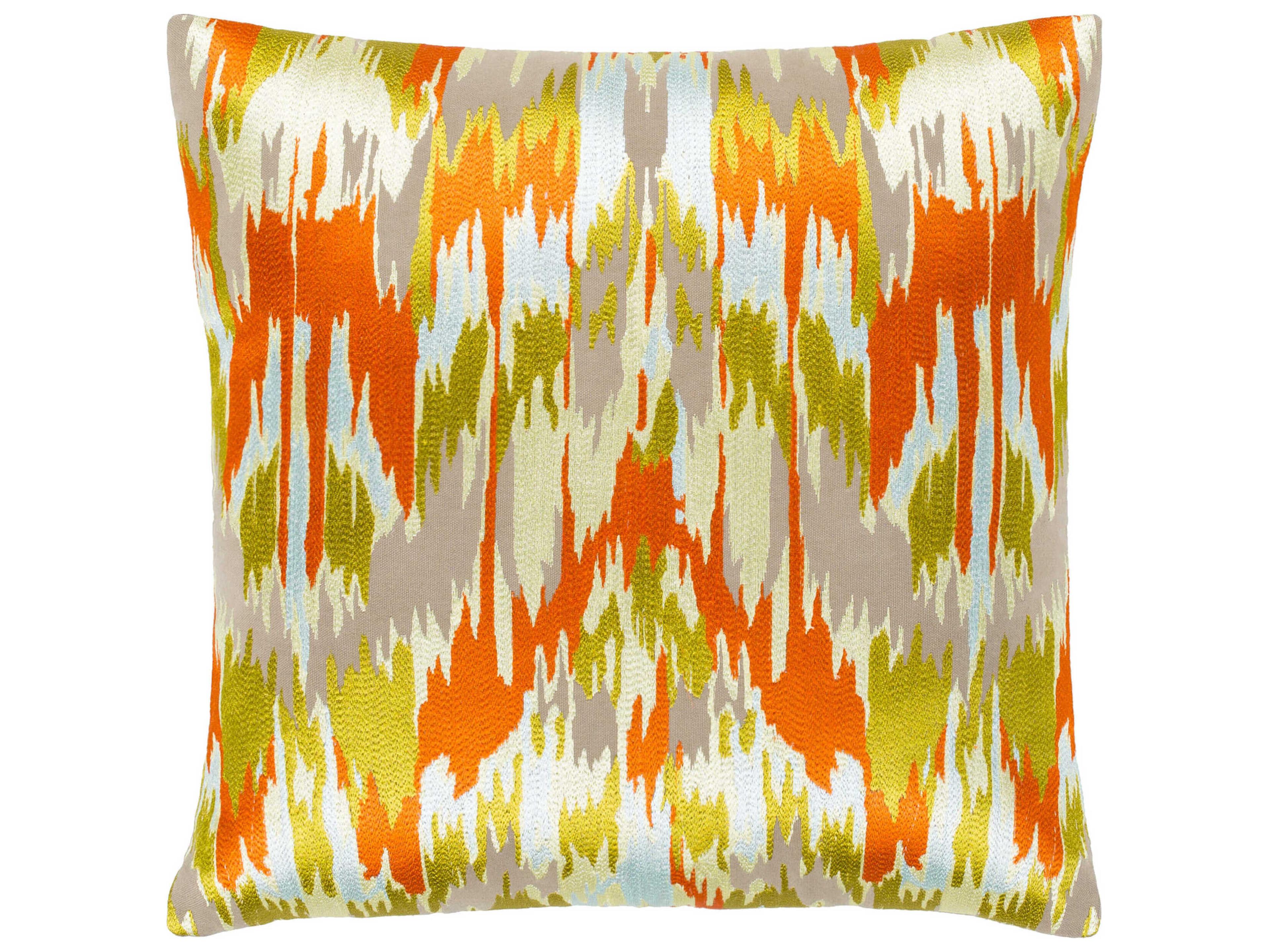 Surya Ara Orange Pillow