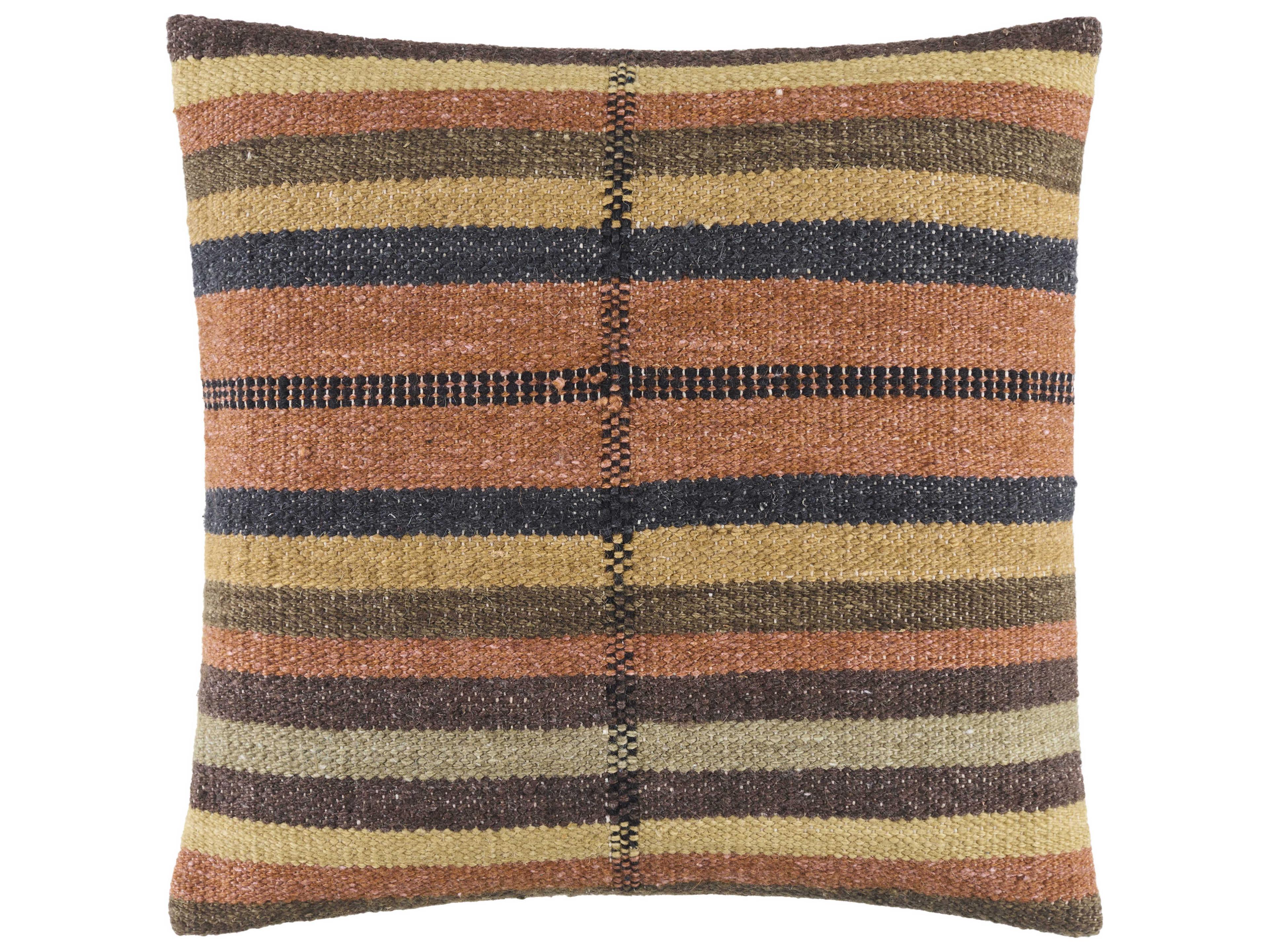 Surya Blanche Burnt Sienna Pillow