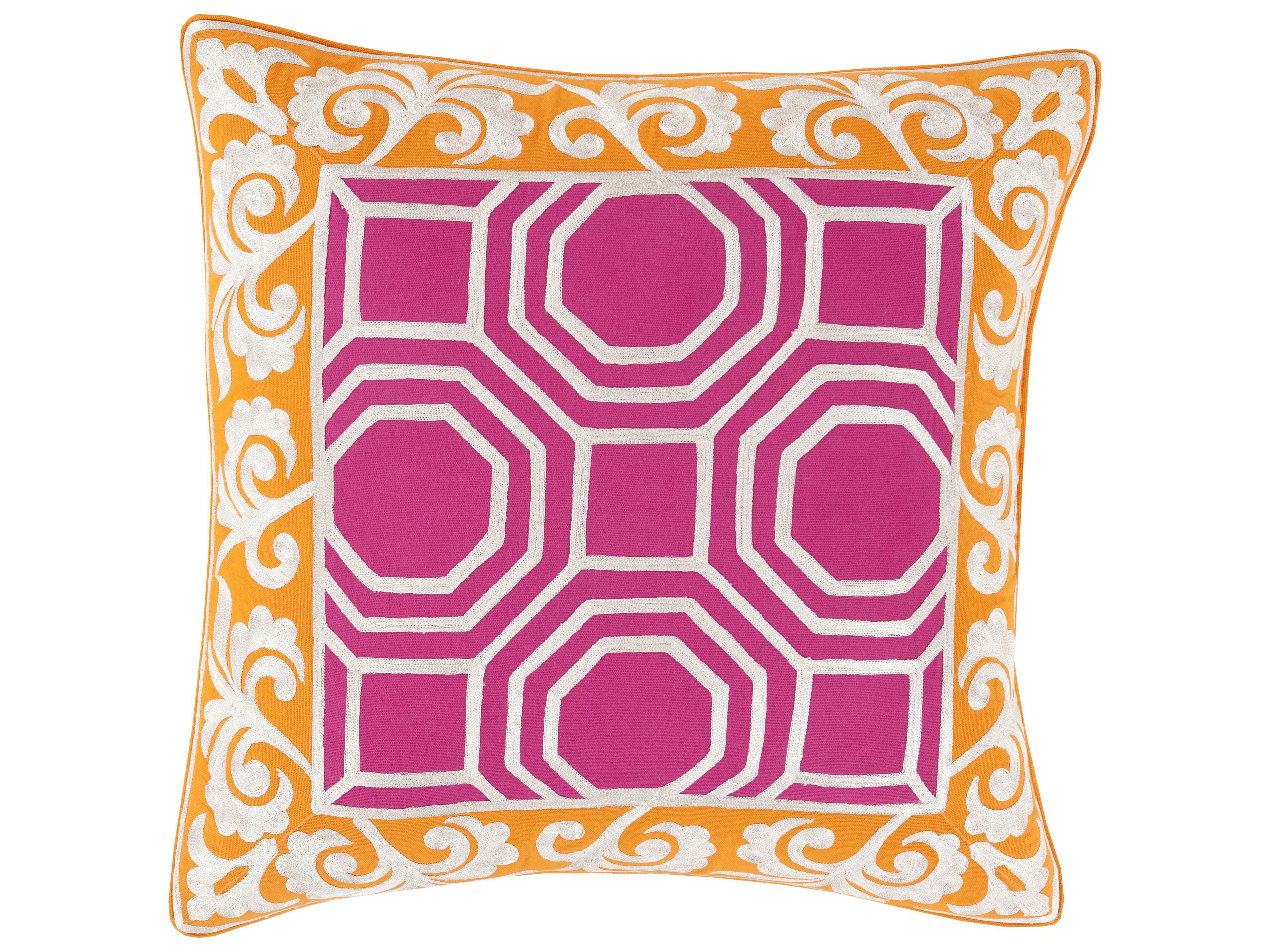 Surya Bel Ami Orange Pillow