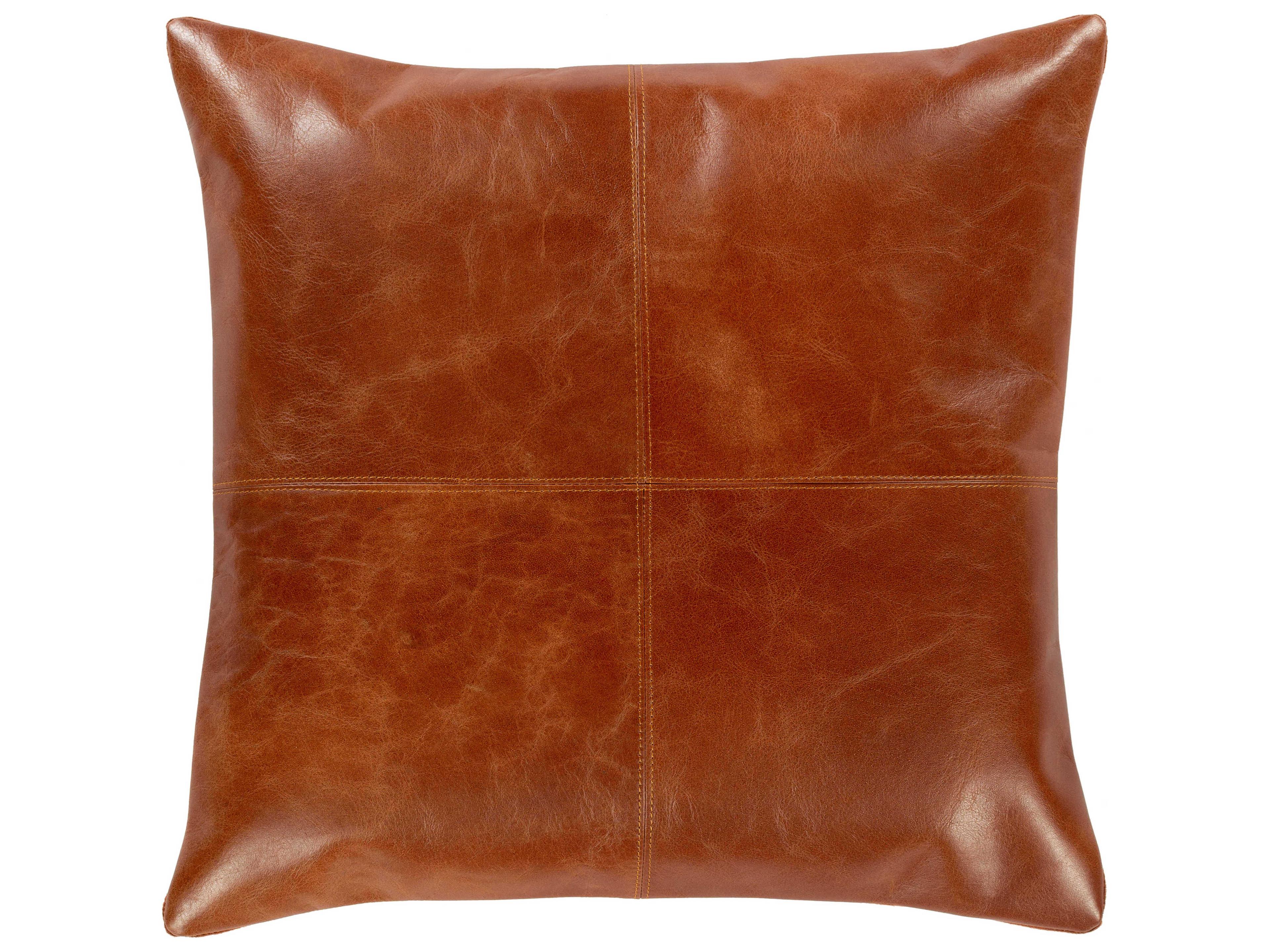Surya Barrington Brick Red / Brown Pillow