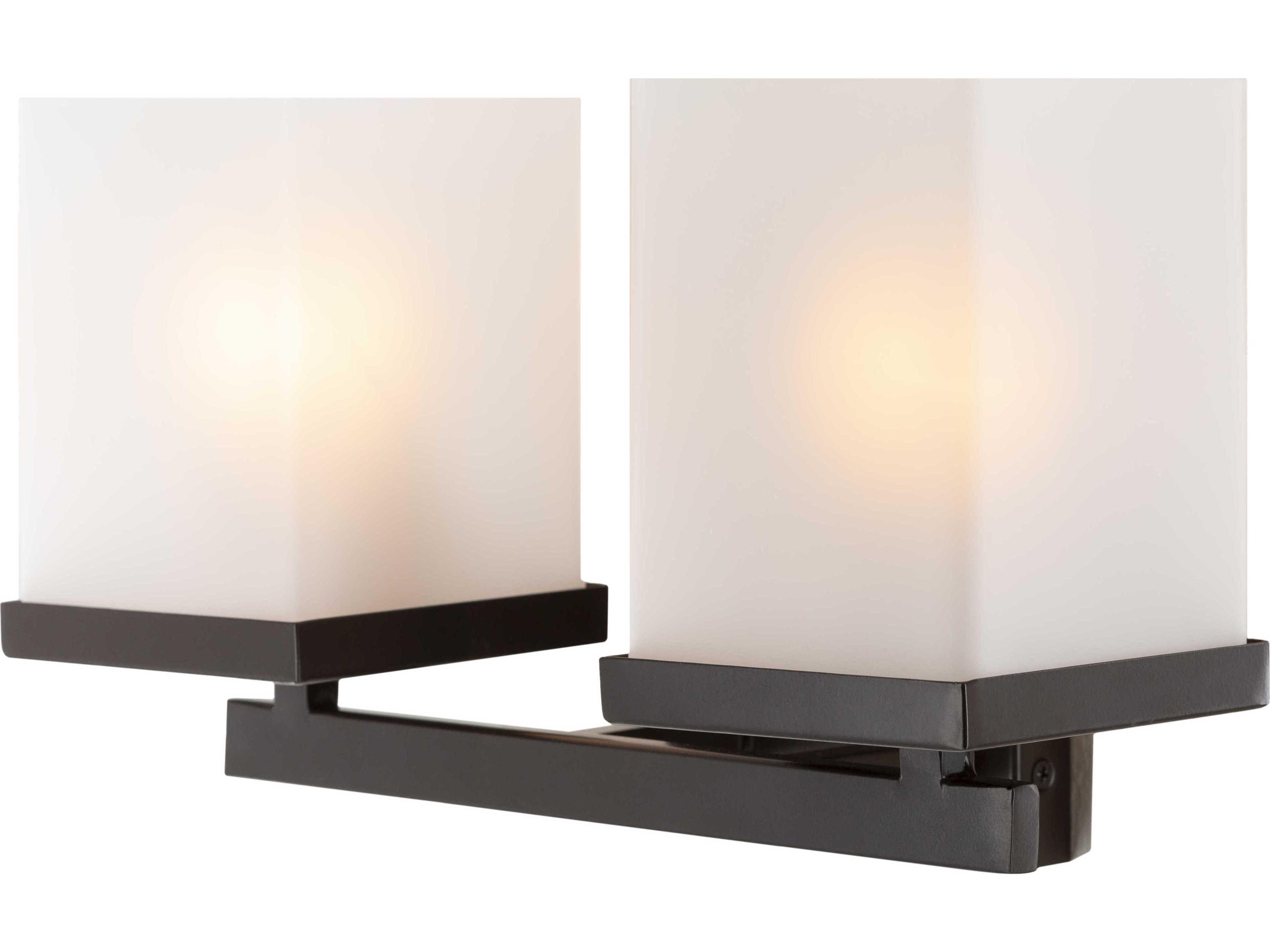 Surya Blaire 2-Light Brown Vanity Light