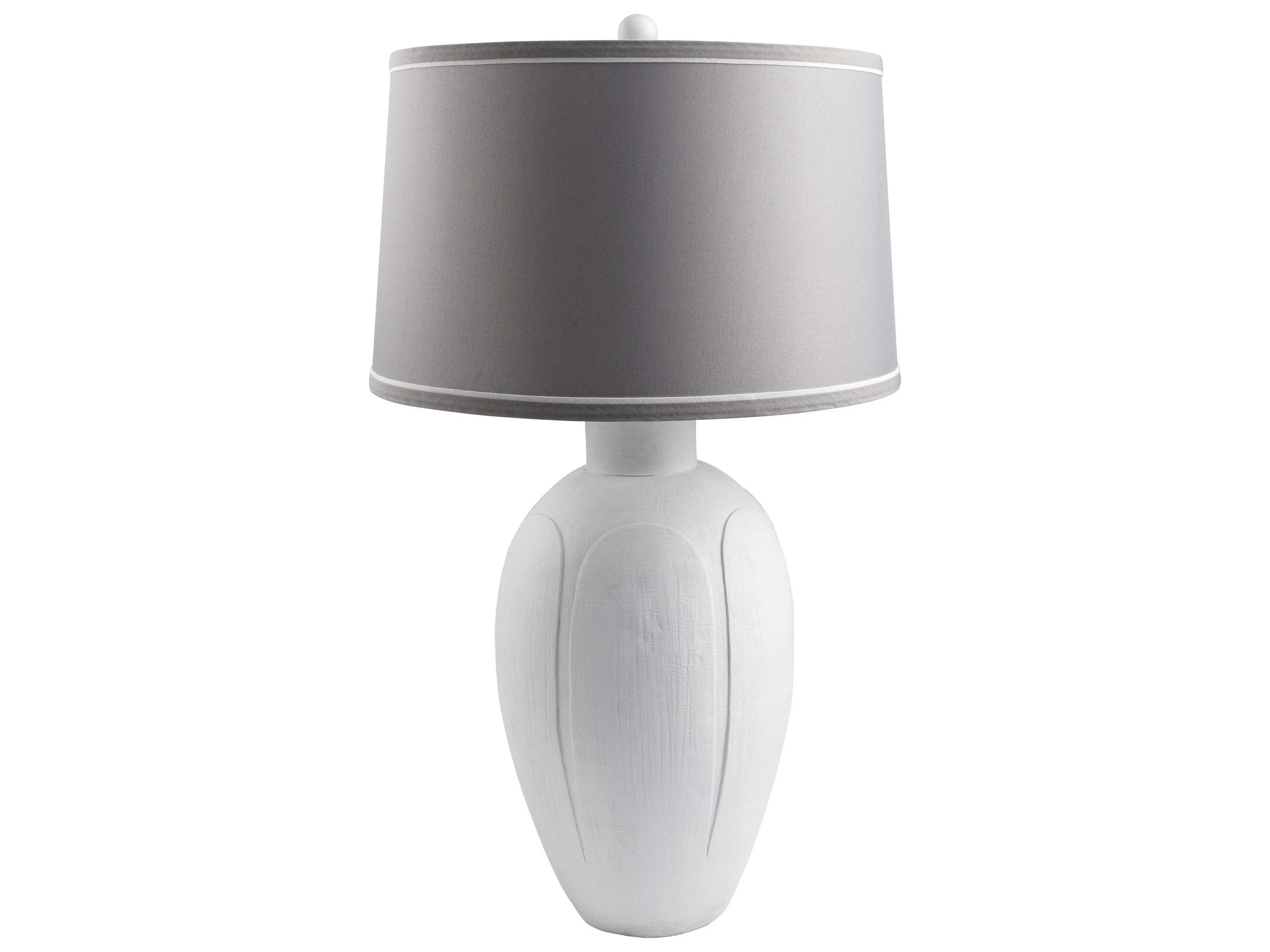 Surya Blustar White Buffet Lamp