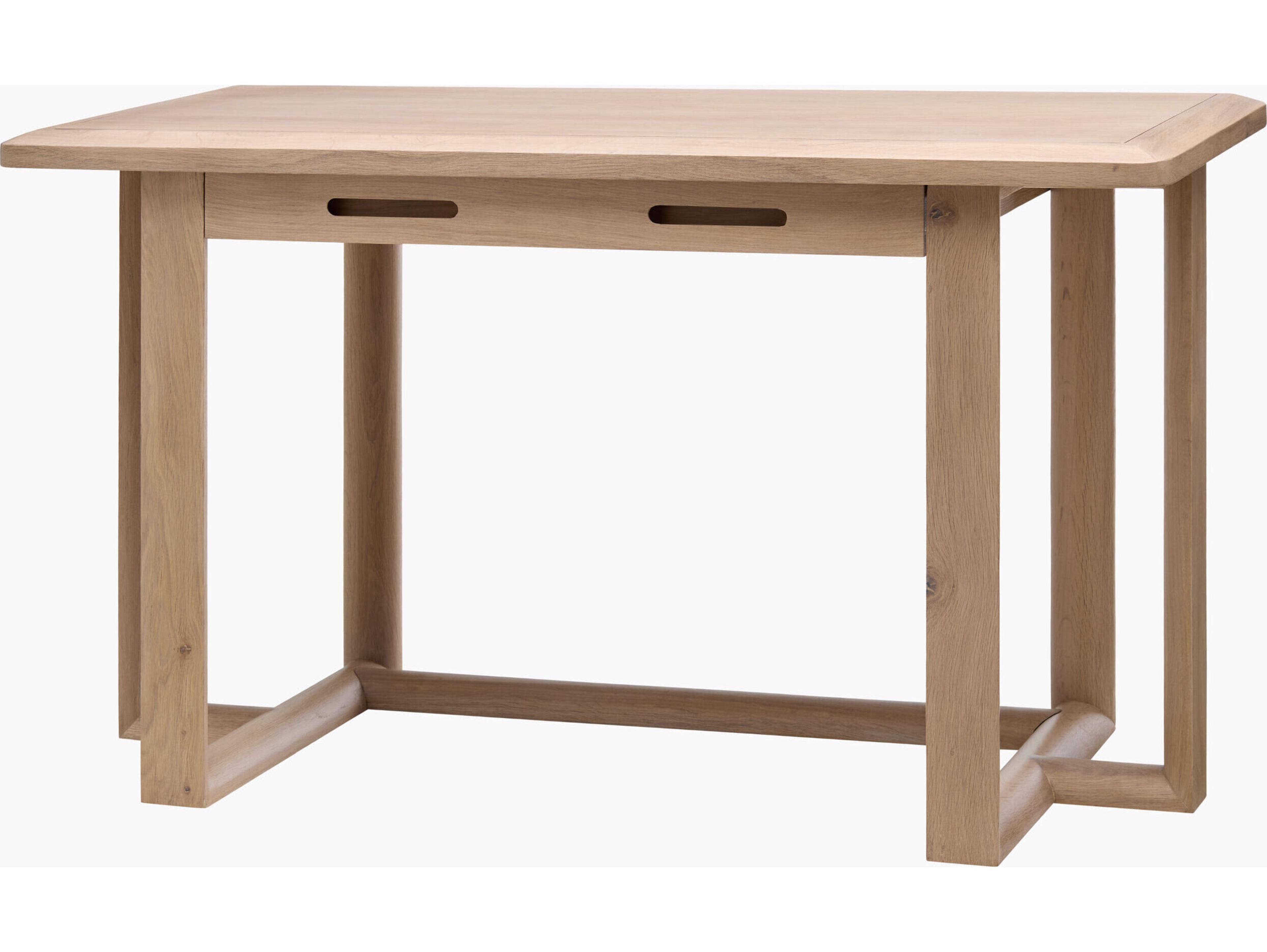 Surya Solano Rectangular Wood Beige Console Table