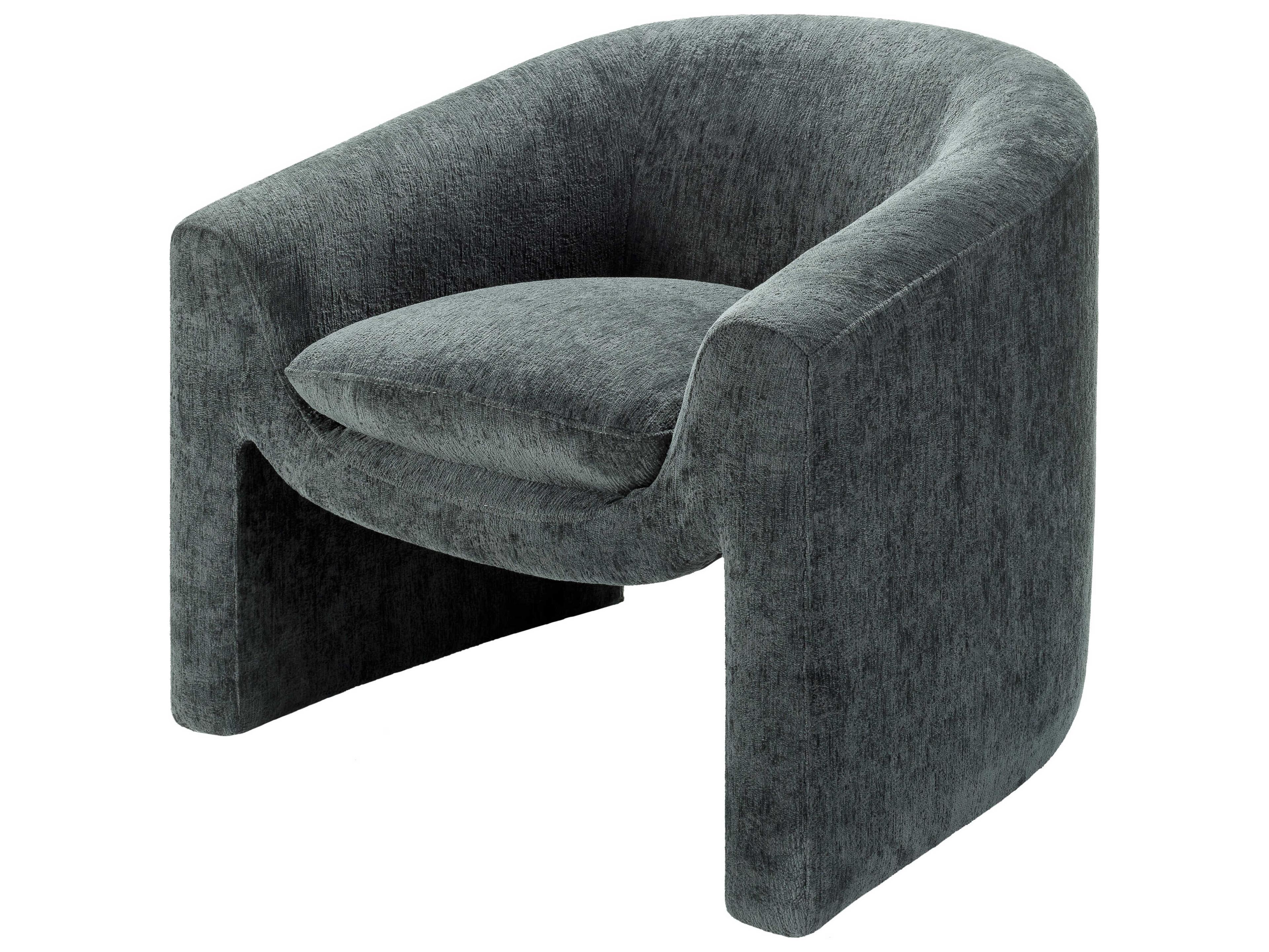 Surya Cascadia Blue Accent Chair